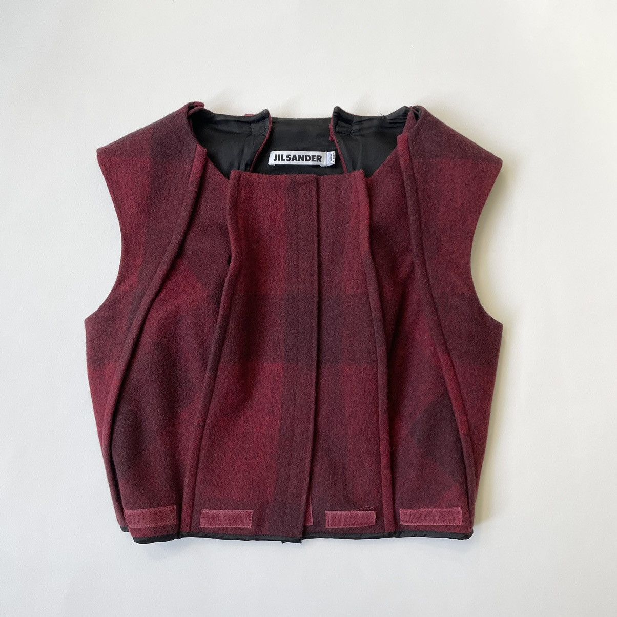 Jil Sander A/W 10 Wool 2 Piece ‘Velcro Dress’ Size S / US 4 / IT 40 - 5 Thumbnail
