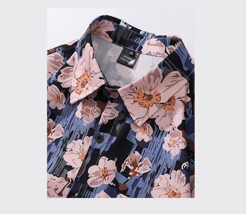 Other Graffiti Oil Painting Button Up Shirt Size US M / EU 48-50 / 2 - 2 Thumbnail