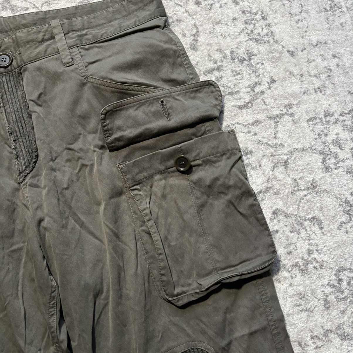 Share Spirit Homme Share Spirit Homme Ribbed Cotton Insert Cargo Pants | 44 Size US 38 / EU 54 - 4 Thumbnail