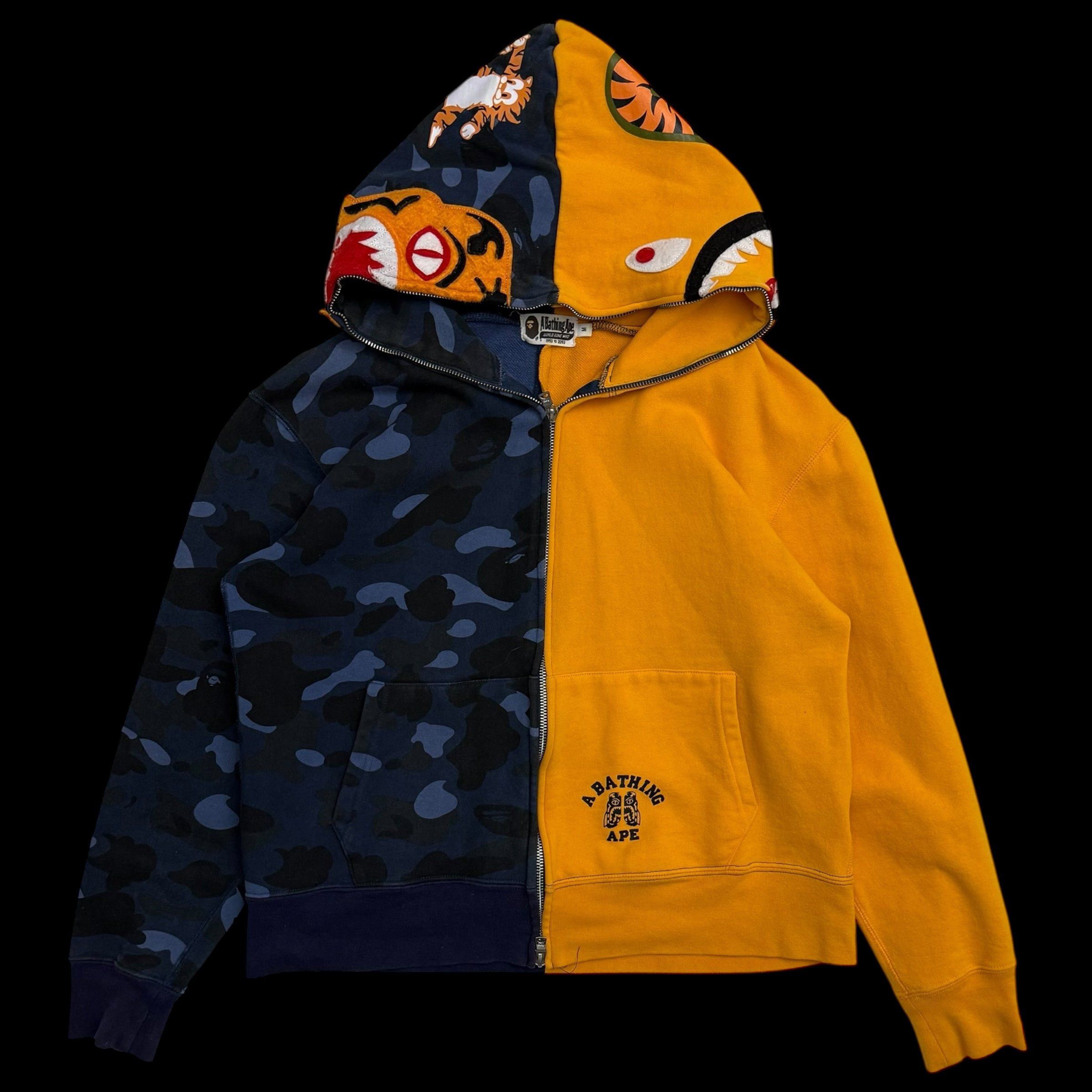 Bape BAPE X CACTUS JACK X DON TOLIVER FAUX FUR SHARK ZIP