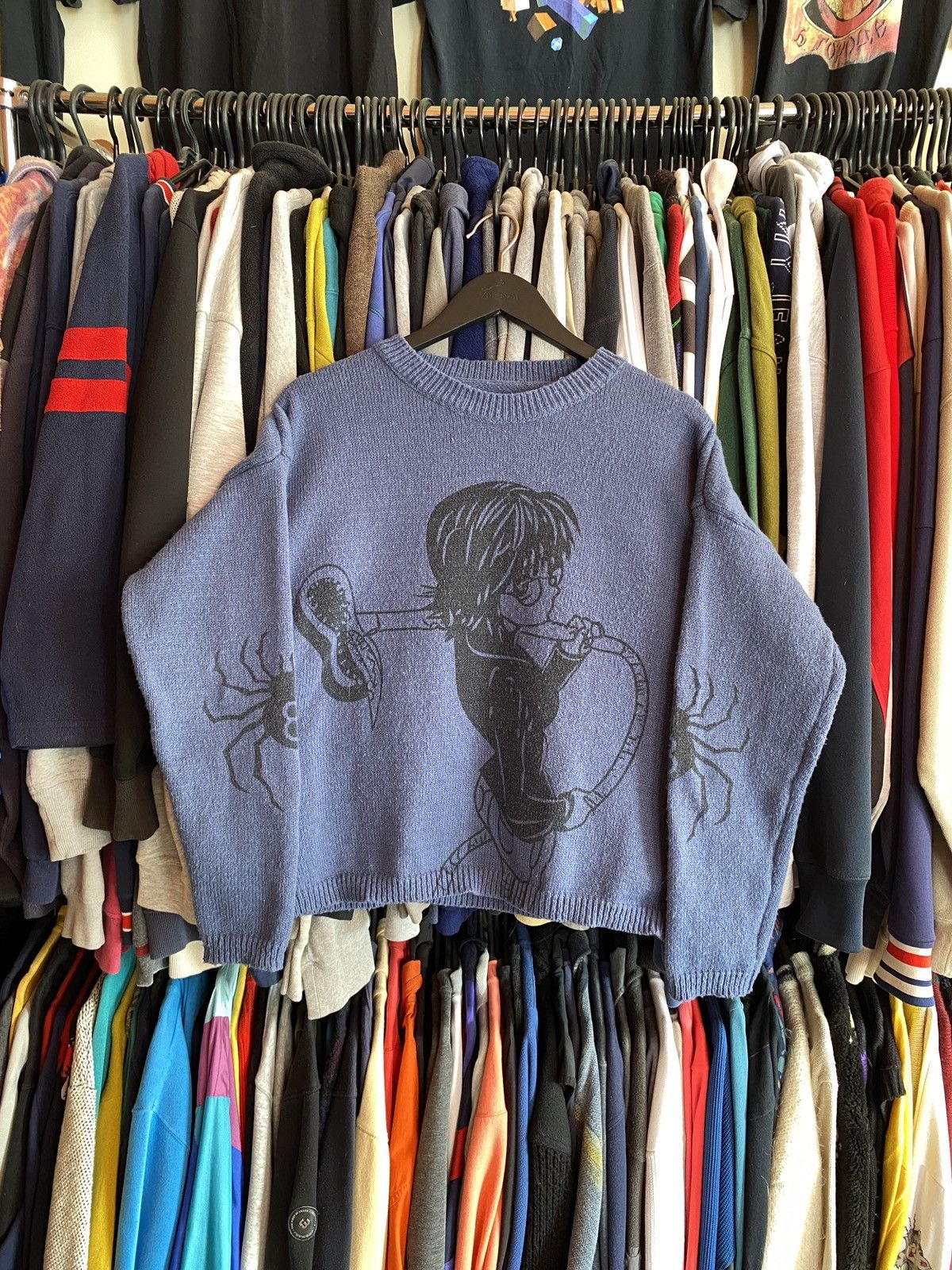 Other VINTAGE HUNTER X HUNTER SHIZUKU OVERSIZED SWEATER Size M / US 6-8 / IT 42-44 - 1 Thumbnail
