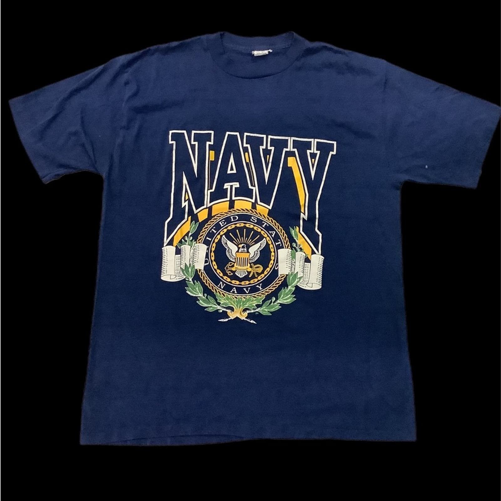 Vintage Naval Long Sleeve T-Shirt in Red Stripe