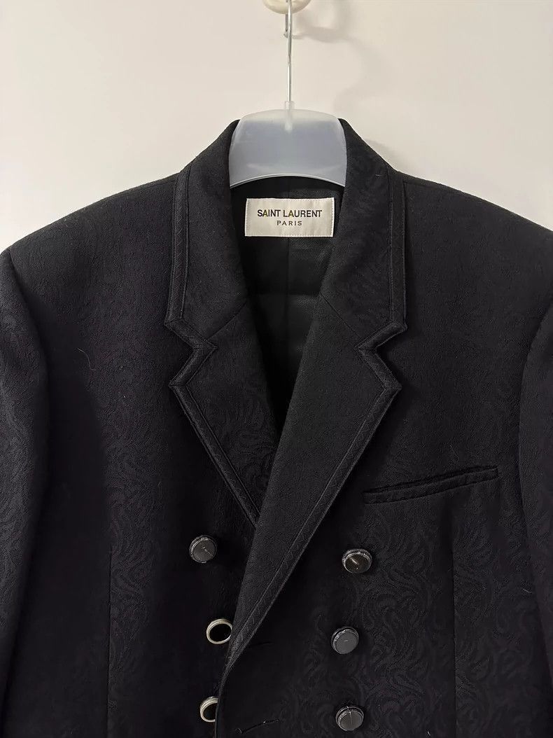 Saint Laurent Paris Saint Laurent Paris Double breasted Navy-2506 Size US M / EU 48-50 / 2 - 2 Thumbnail