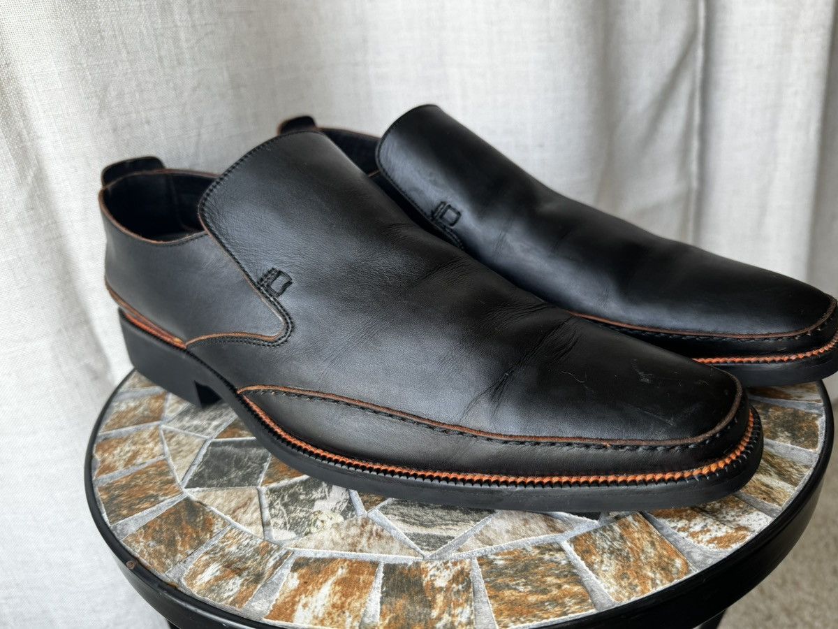 Michael Toschi Rare Toschi CarbonLite Italian Loafers Black/Orange US 11.5 Size US 11.5 / EU 44-45 - 1 Thumbnail