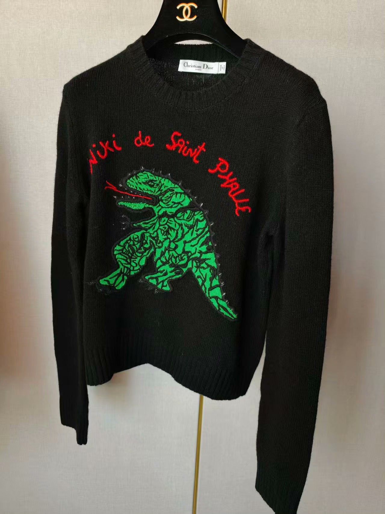 Dior Dior Cashmere Graphic Top Size M / US 6-8 / IT 42-44 - 1 Thumbnail