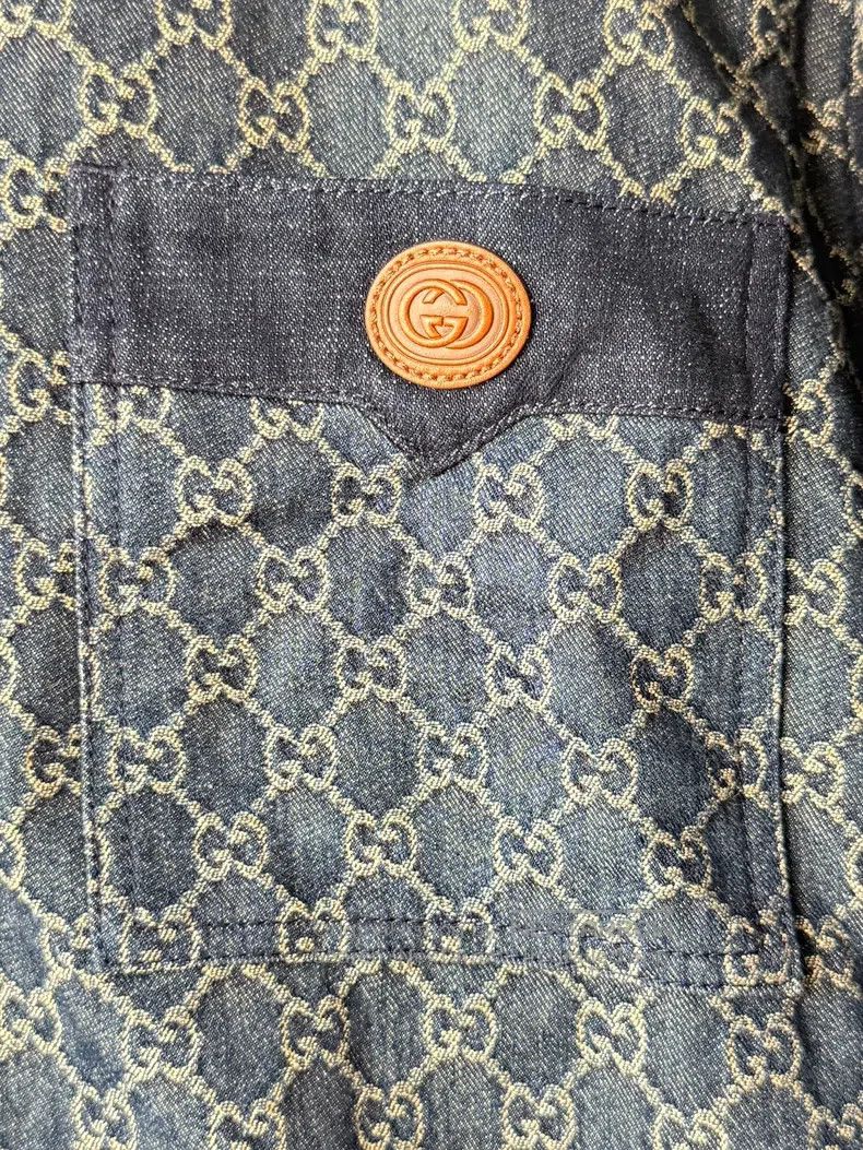 Gucci Gucci Size12 Denim jacket Size US S / EU 44-46 / 1 - 4 Thumbnail