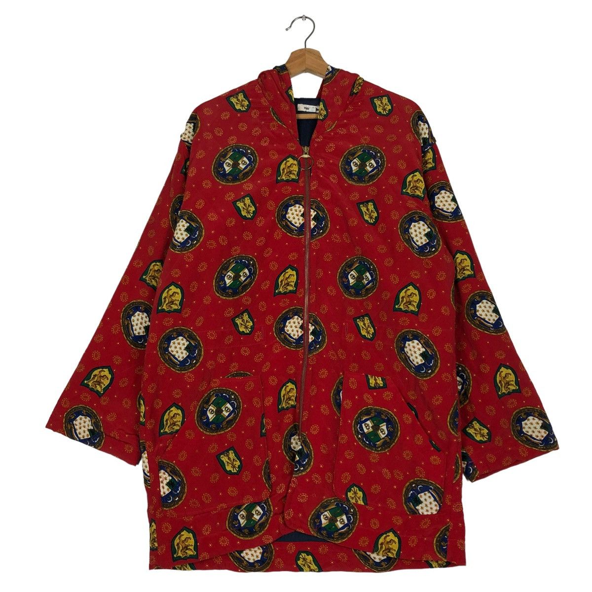 Japanese Brand 🔥VINTAGE CLASSIC JACKET FULL PRINT NOASISTER ISSEY MIYAKE Size L / US 10 / IT 46 - 8 Thumbnail