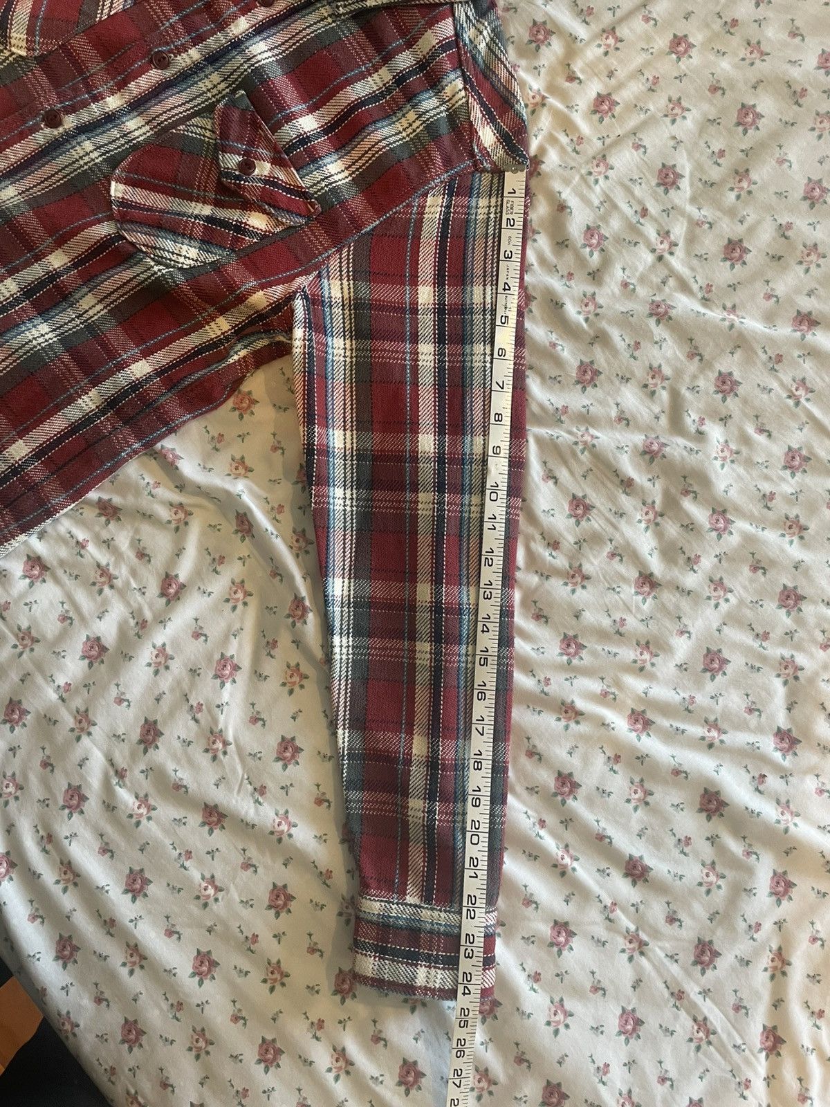UES Japan UES Heavy Flannel Shirt - Red Size US S / EU 44-46 / 1 - 15 Thumbnail