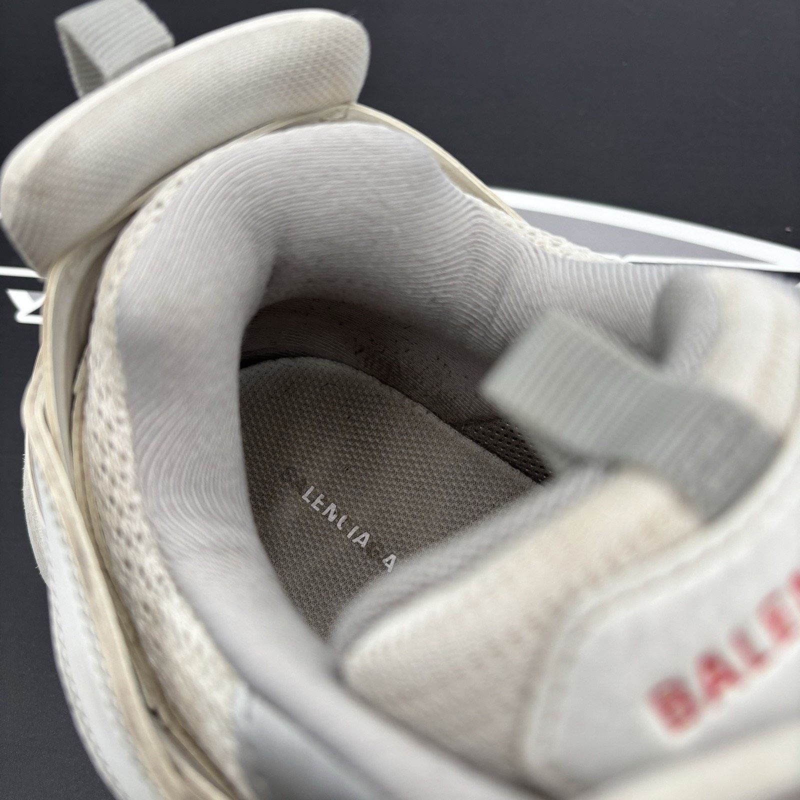 Balenciaga Balenciaga Track Sneaker ' White Red ' | GOOD CONDITION! Size US 13 / EU 46 - 16 Thumbnail