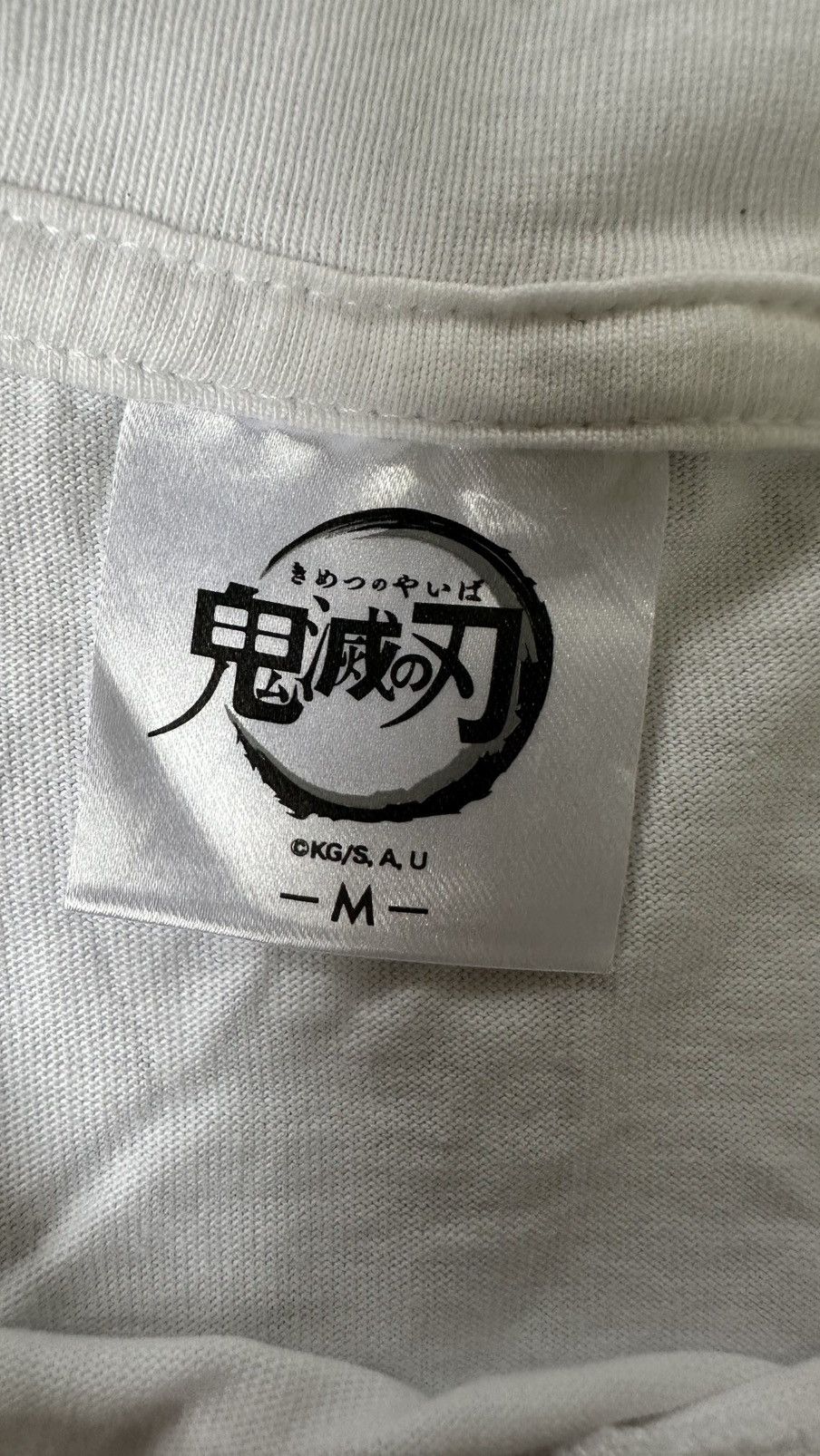 Japanese Brand DEMON SLAYER COPRS ANIME LS TEE Size US M / EU 48-50 / 2 - 6 Thumbnail