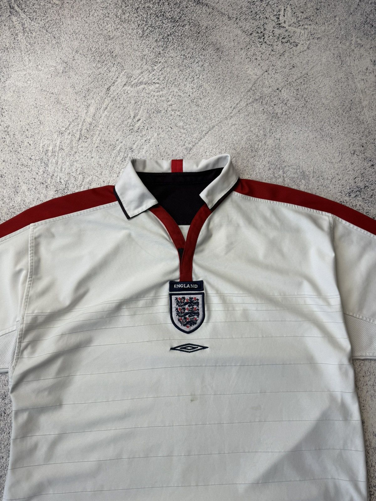 Umbro England reversible football shirt 2002 World Cup Umbro Size US L / EU 52-54 / 3 - 8 Thumbnail