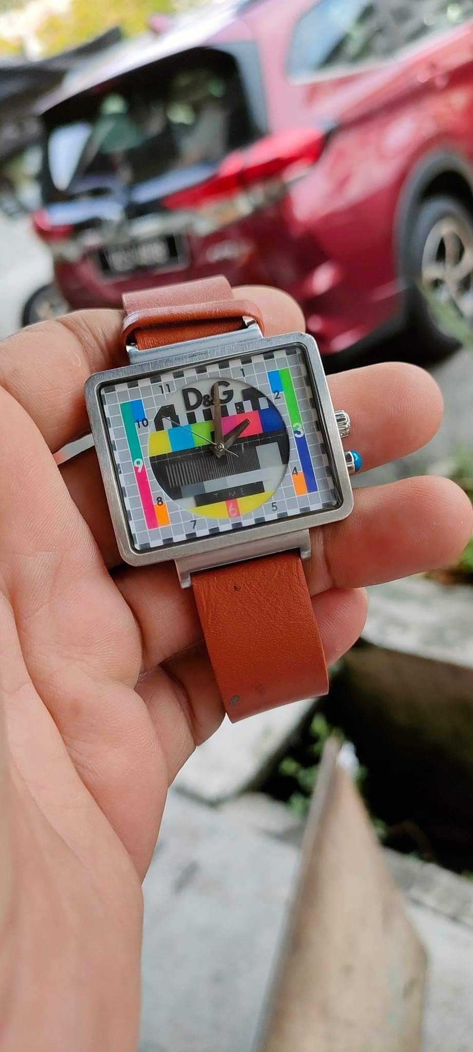 Dolce & Gabbana DL Dolce & Gabbana D&G Iconic Television Square Vtg watch Size ONE SIZE - 1 Thumbnail