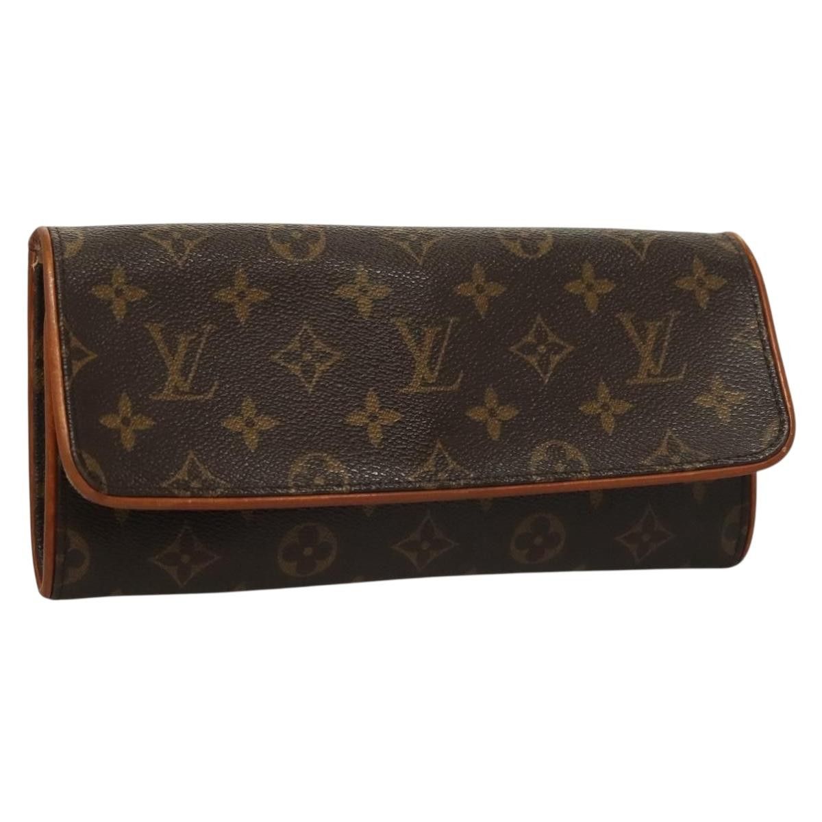 LOUIS VUITTON Monogram Pochette Twin GM Shoulder Bag M51852