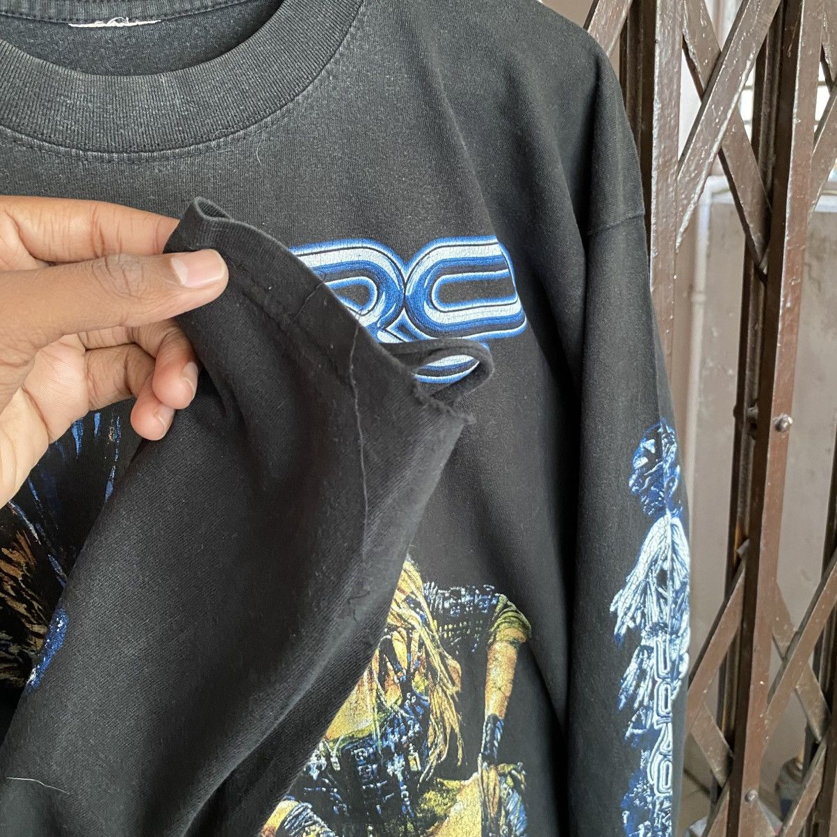 Band Tees Vintage Doro 2002 Fight Tour long-sleeve T shirt in black Size US XL / EU 56 / 4 - 4 Thumbnail