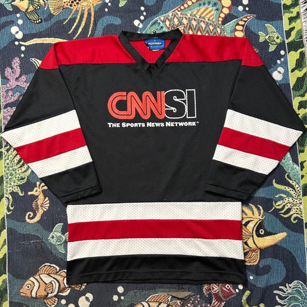 1990s CNN Sports Illustrated Promo Hockey Jersey