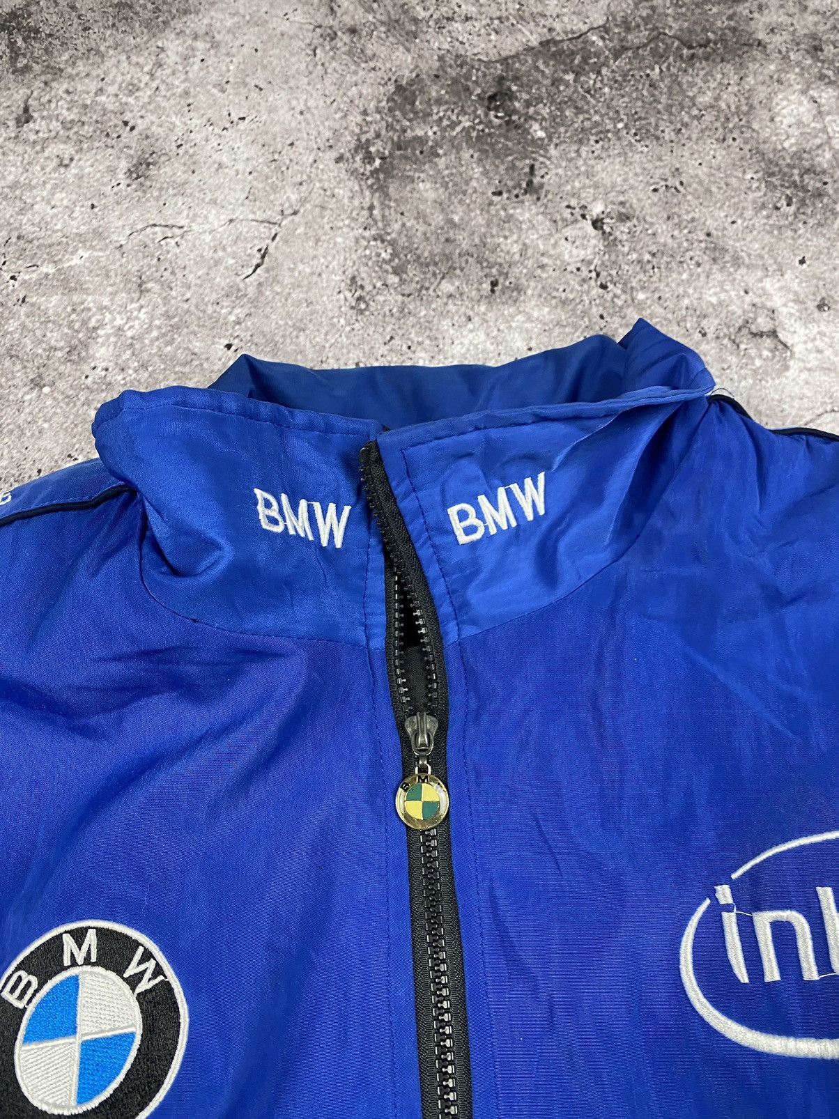 BMW Vintage BMW Petronas Racing Jacket F1 Big Logo DistressedFad Size US L / EU 52-54 / 3 - 5 Thumbnail