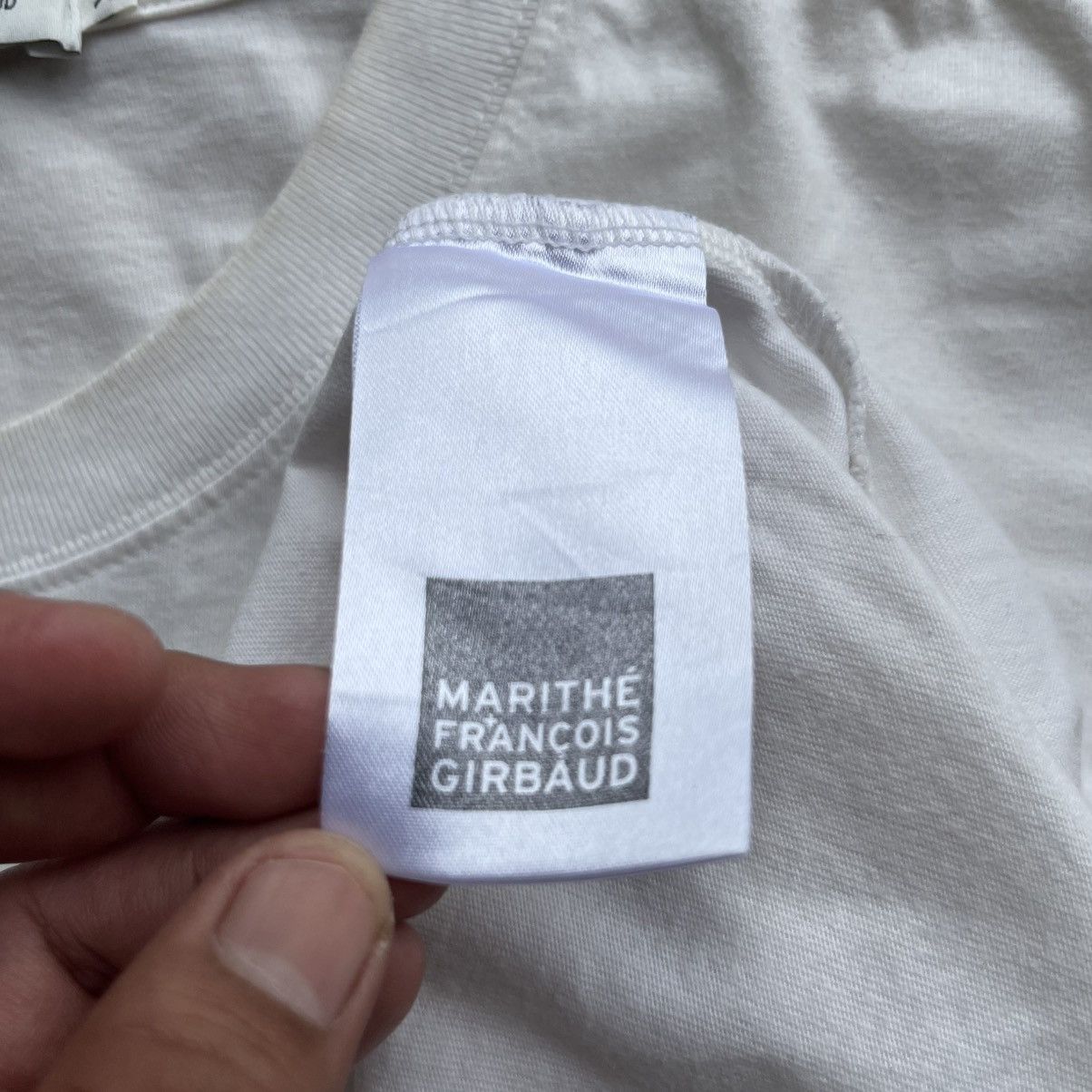 Marithe + Francois Girbaud MARITHE & FRANCOIS GIRBAUD SHORT SLEEVE TEE BIG LOGO Size US XL / EU 56 / 4 - 4 Thumbnail