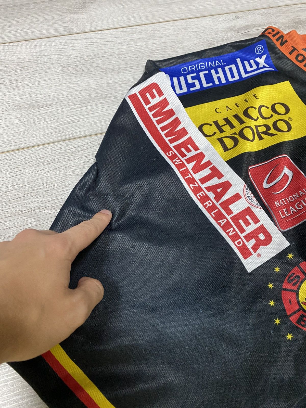 Vintage Vintage 90s SC Bern Hockey Jersey rare Peugeot Switzerland Size US XL / EU 56 / 4 - 4 Thumbnail