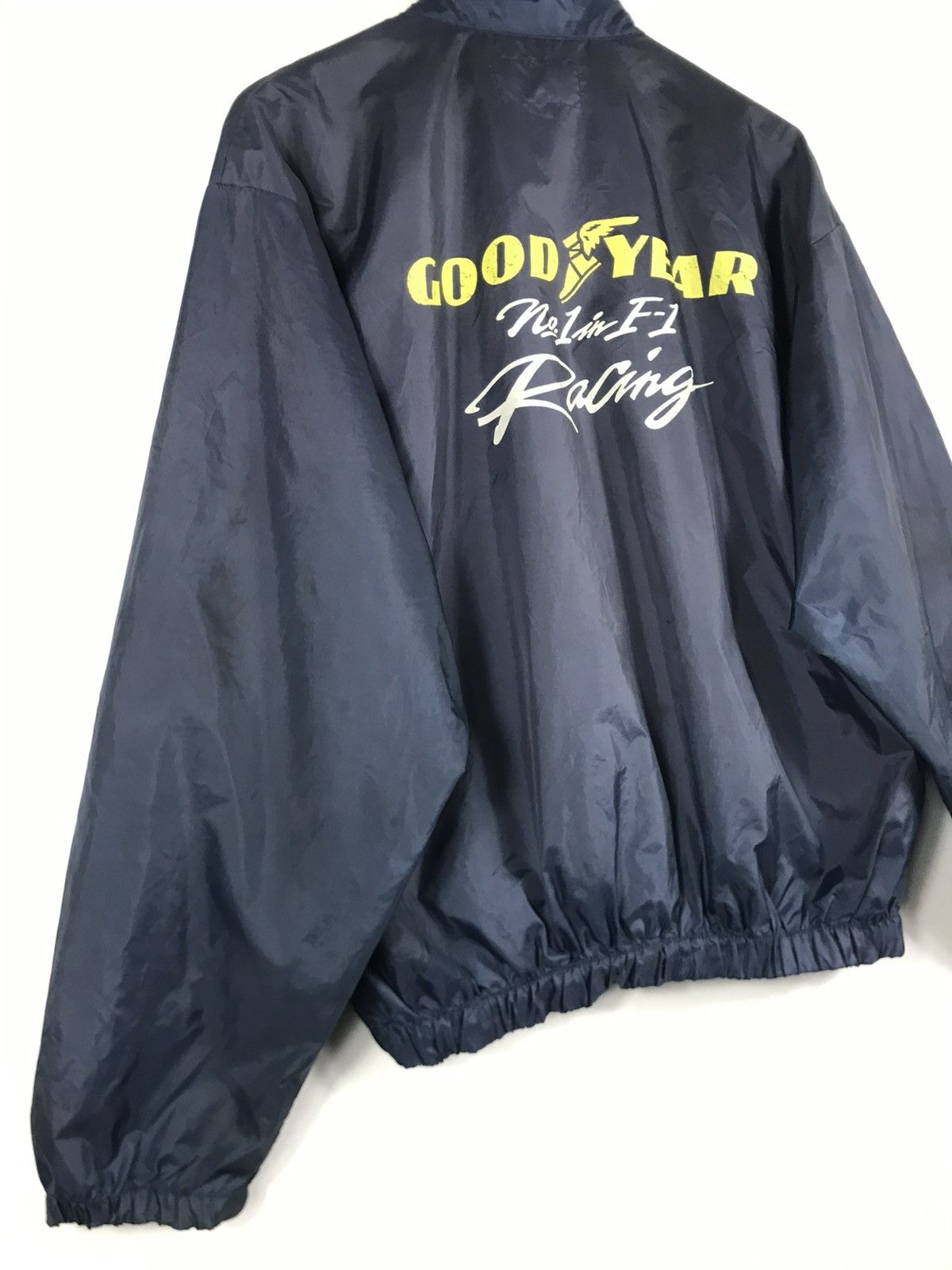 Formula 1 ⚡️Vintage Good Year Racing Nylon Bomber Jacket Size US M / EU 48-50 / 2 - 13 Thumbnail