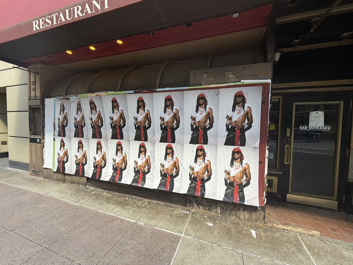 Supreme Playboi Carti x Supreme poster-Chicago Size ONE SIZE - 2 Thumbnail