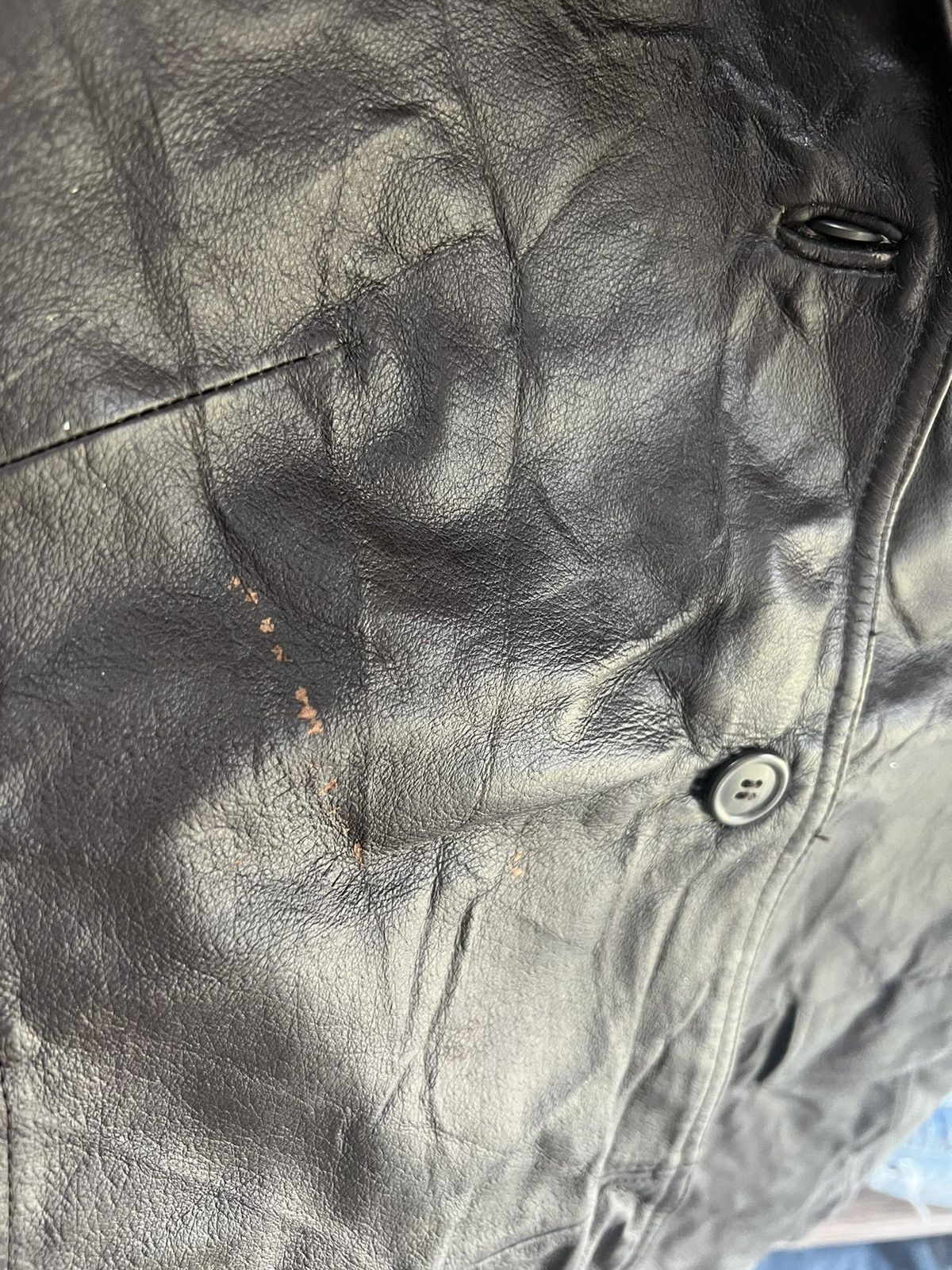 Comme Ca Ism 🔥Comme Ca Ism Button Leather Jacket Size S / US 4 / IT 40 - 12 Thumbnail
