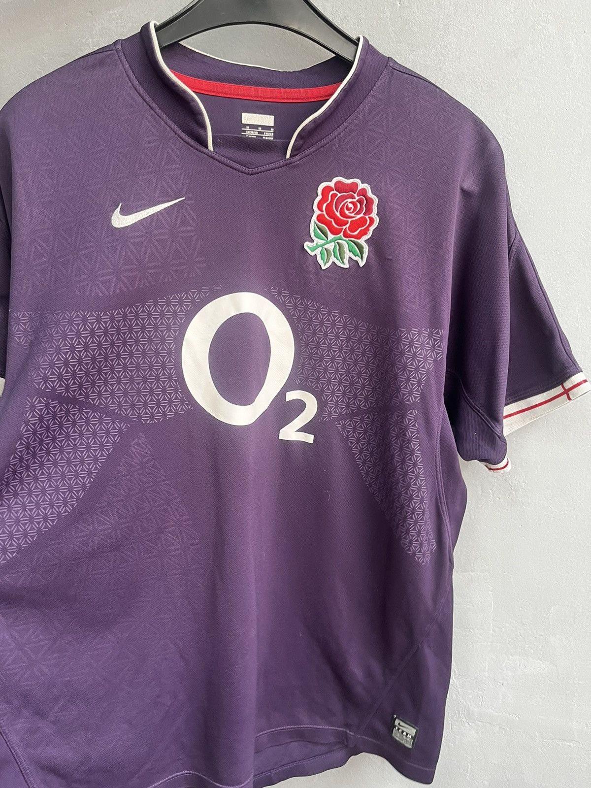 Nike × Vintage Vintage Nike purple rugby jersey England size M Size US M / EU 48-50 / 2 - 5 Thumbnail