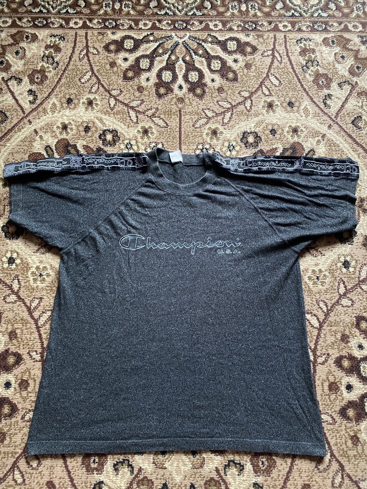 Champion × Vintage Vintage rare champion big logo tee 90s Size US L / EU 52-54 / 3 - 1 Thumbnail