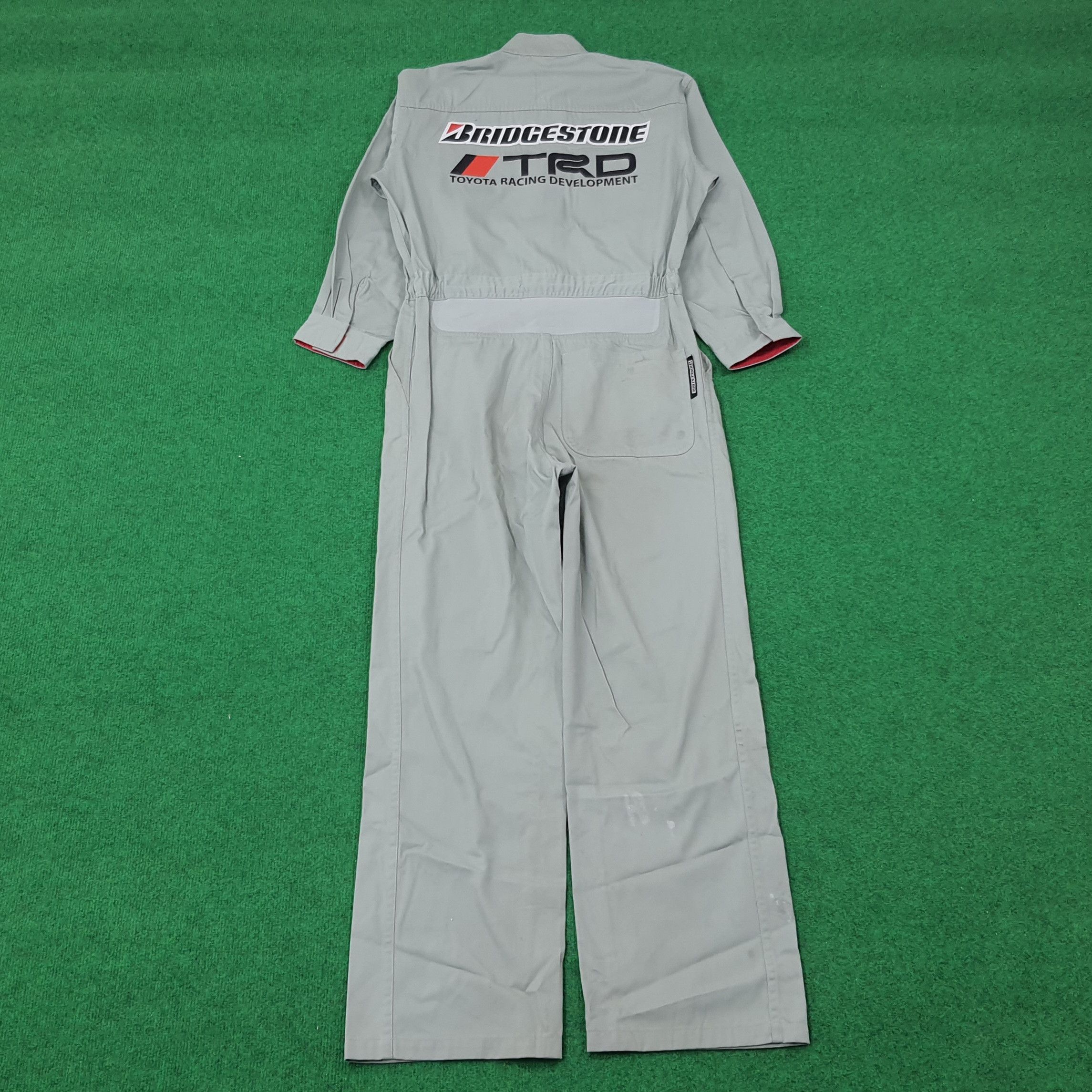 Japanese Brand × Vintage Vintage Bridgestone x Custom TRD Racing Coverall C231N13 Size US S / EU 44-46 / 1 - 2 Thumbnail
