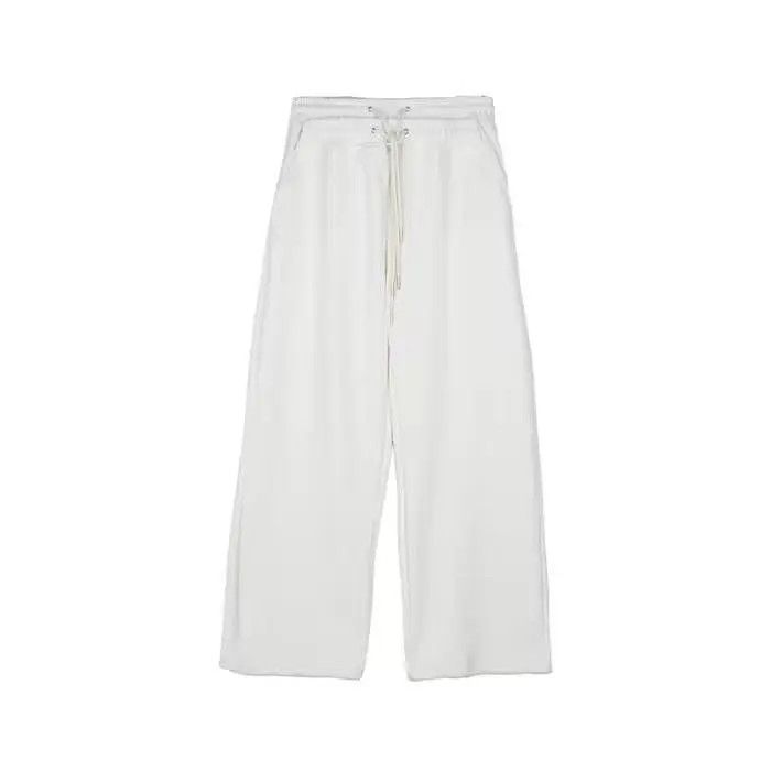 Japanese Brand × Vintage White Stacked Pleated Sweatpants Size US 32 / EU 48 - 3 Thumbnail