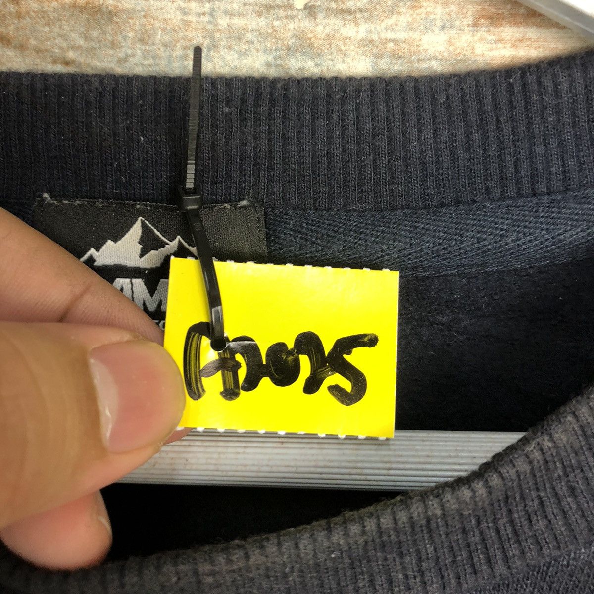 Japanese Brand Camp 7 Dark Blue Sweatshirt #A2025 Size US M / EU 48-50 / 2 - 11 Thumbnail
