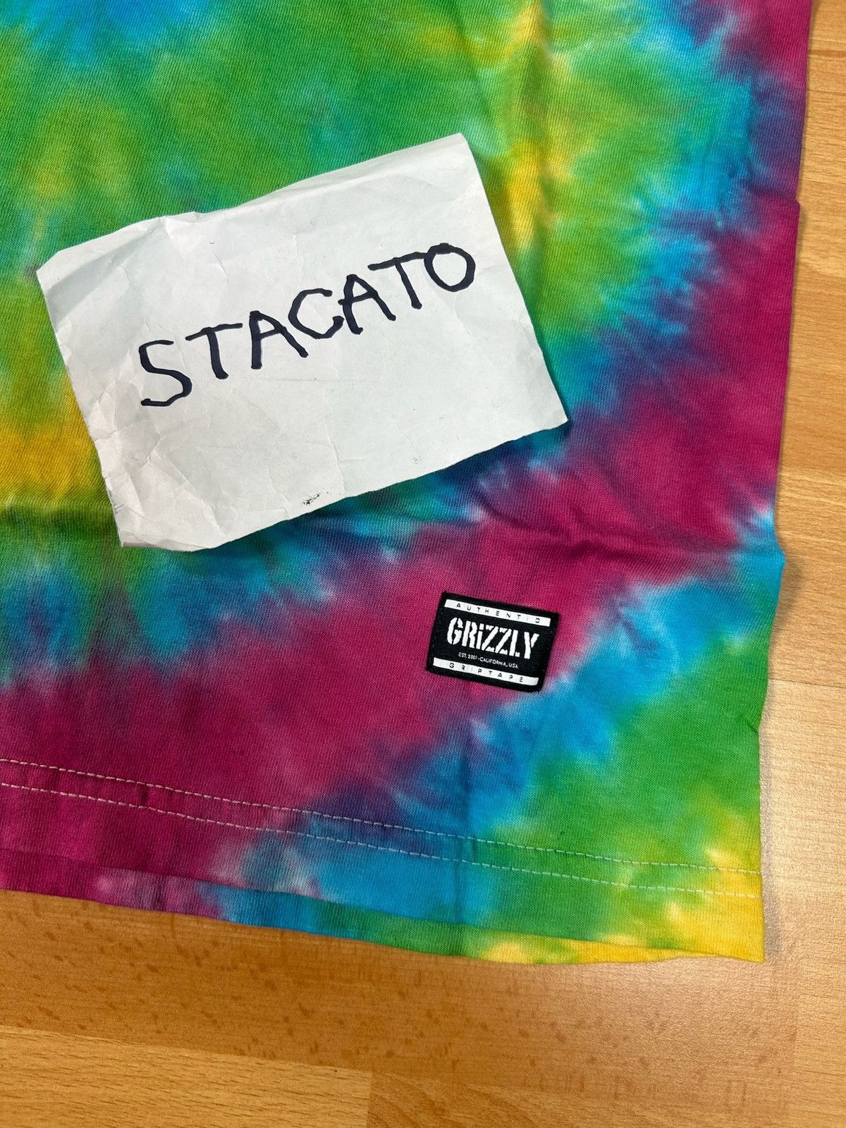 Grizzly Griptape × Rap Tees Grizzly Griptape Logo Tie Dye Tee Size US M / EU 48-50 / 2 - 6 Thumbnail