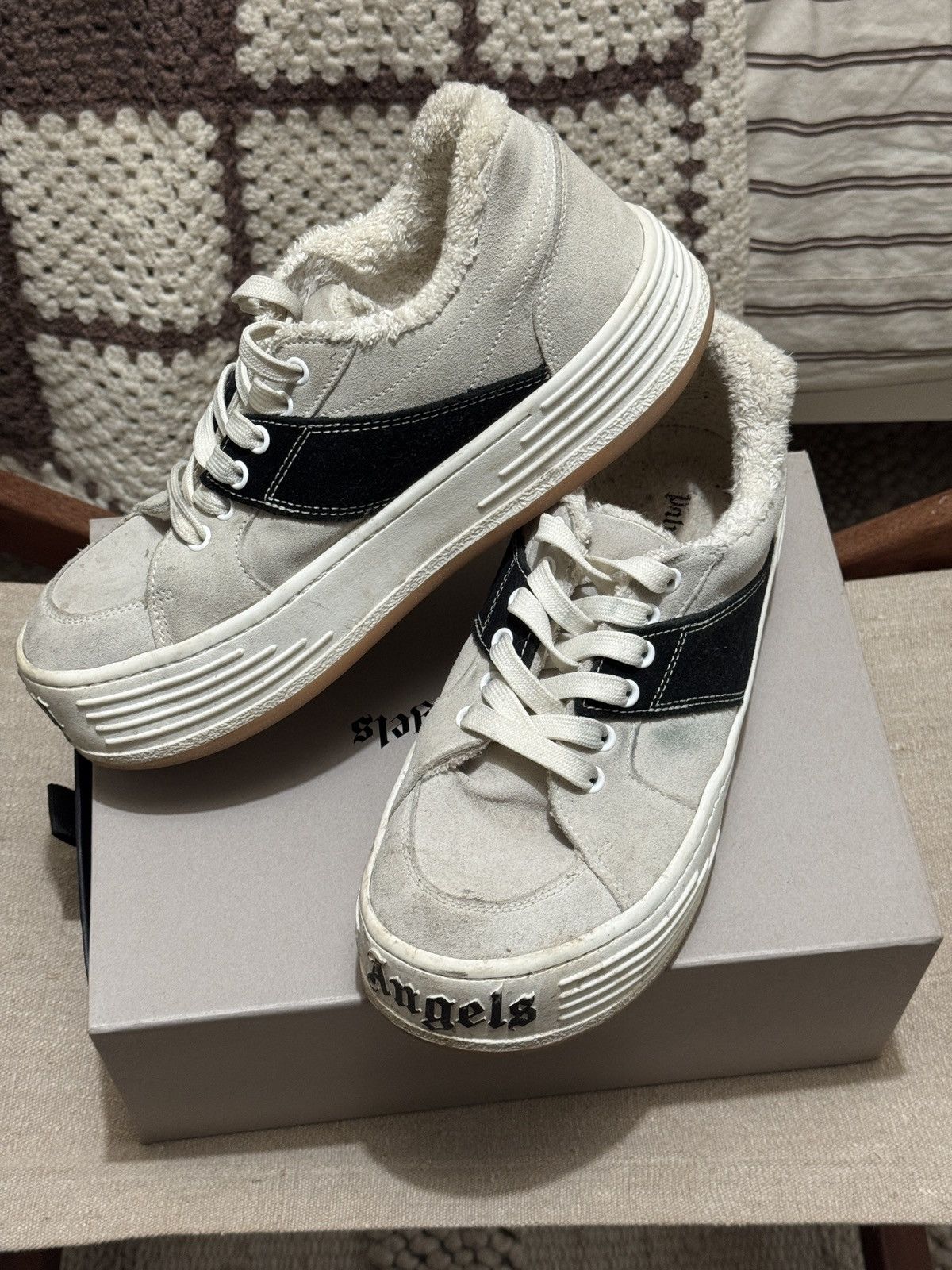 Palm Angels Palm Angels “Teddy” sneakers Size US 9 / EU 42 - 1 Thumbnail