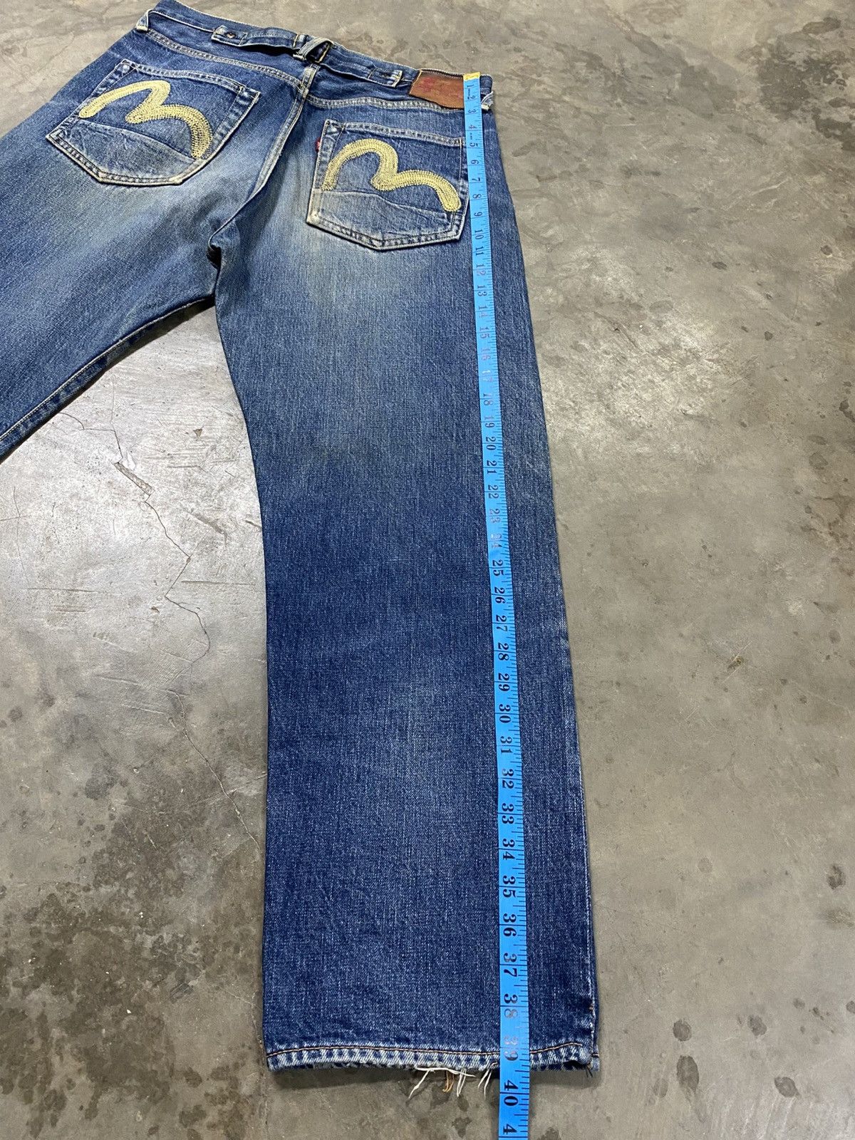 Evisu Vintage Evis Jeans Japan 80s Scovill Rivert @283 imn Size US 32 / EU 48 - 23 Thumbnail