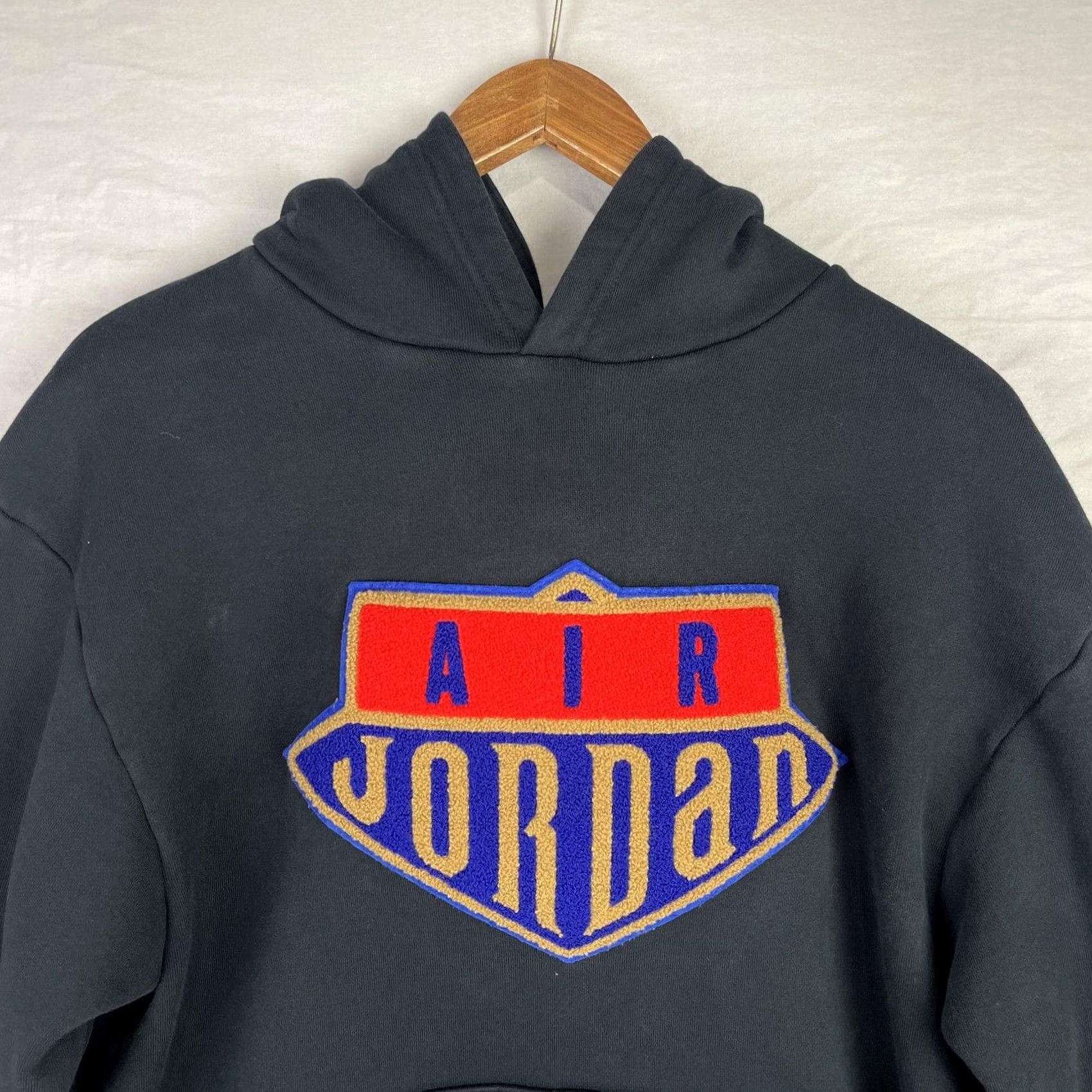 Jordan Brand Air Jordan Hoodie Mens Medium Black DNA Chenille Logo Sweatshirt CK9519-010 Nike Size US M / EU 48-50 / 2 - 4 Thumbnail