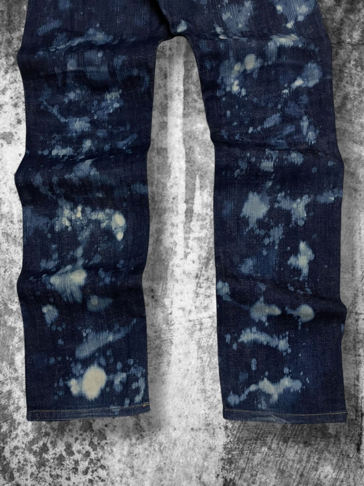 Japanese Brand Vintage Japan Designer Hare Exclusive Design Bleach Denim Size US 32 / EU 48 - 9 Thumbnail