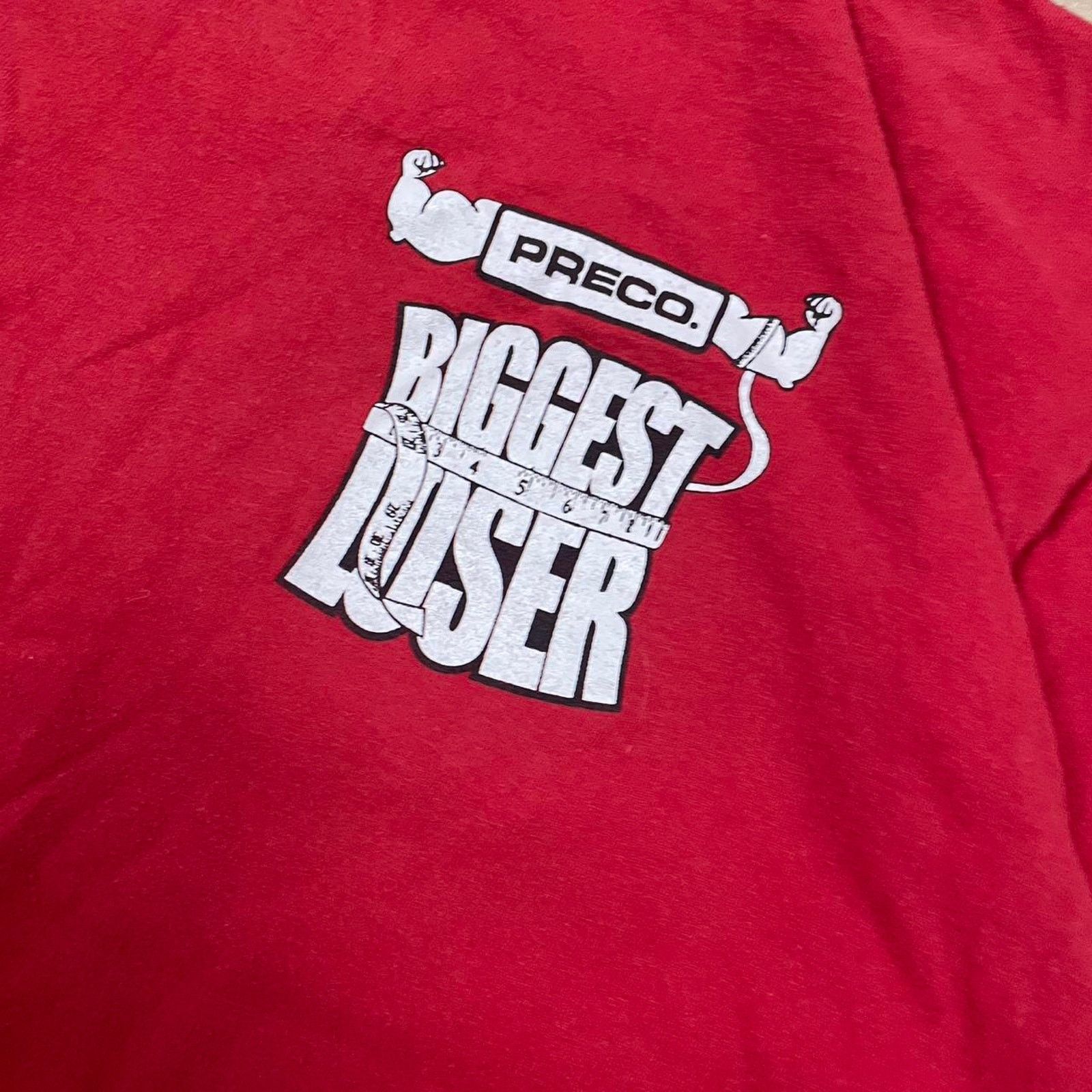 & Other Stories Red vintage 90s Preco Biggest Loser tee Size XL Size US XL / EU 56 / 4 - 2 Thumbnail