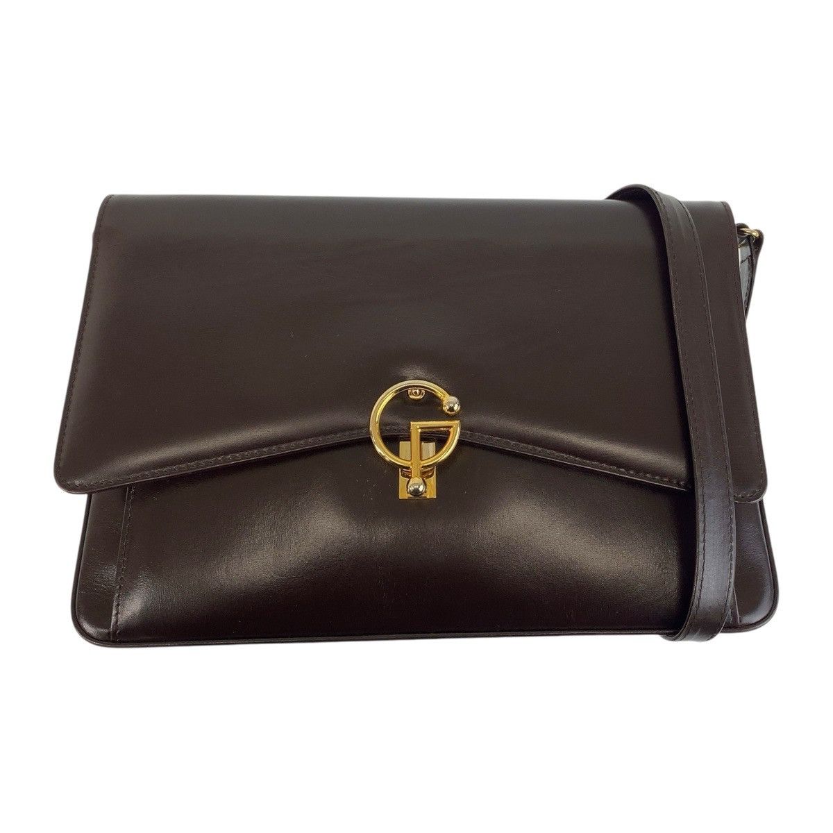 Gucci Gucci Leather Shoulder Bag Leather Shoulder Bag in Brown, Women's