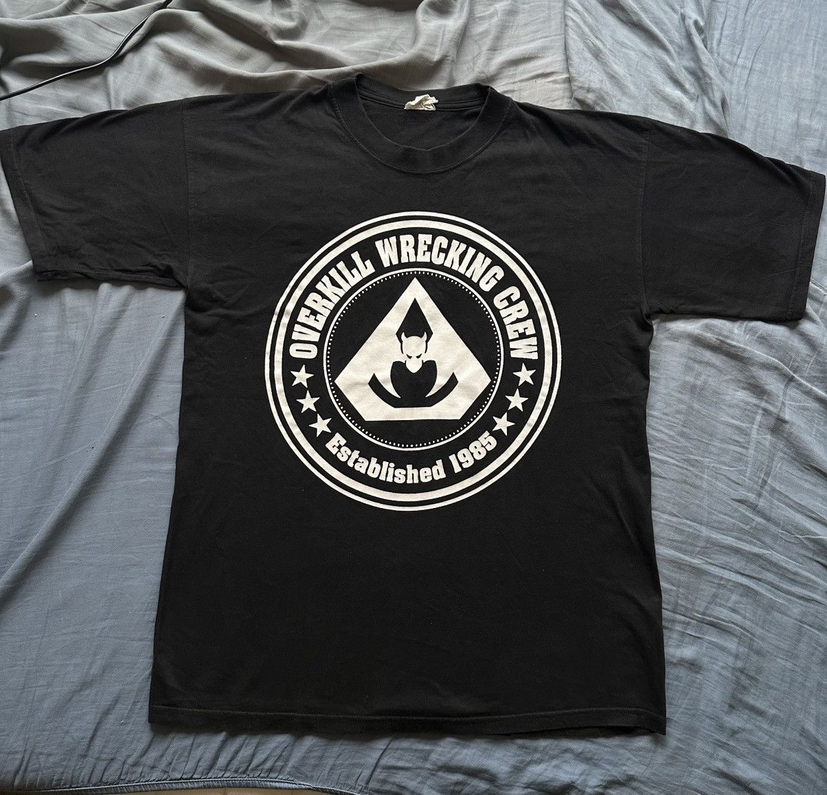 Band Tees Overkill dept. Of chaos vintage rare 1994 t-shirt Size US XL / EU 56 / 4 - 1 Thumbnail