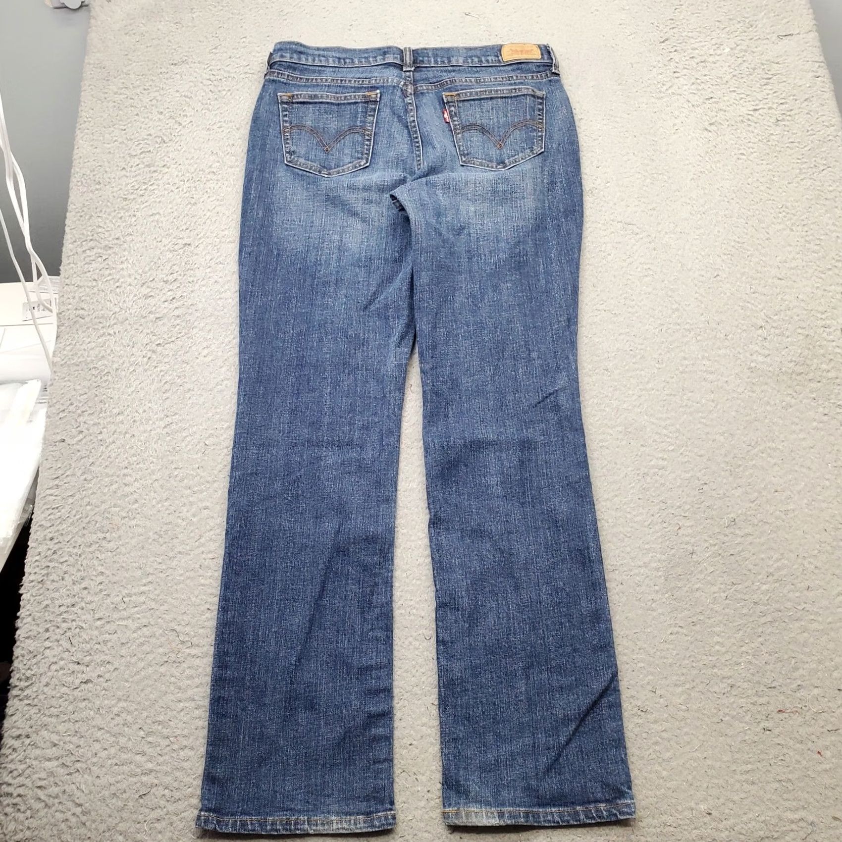 Levi's Levi's 505 Straight Leg Jeans Womens 10 Blue Denim Red Tab Faded Streetwear Jeans Size 32" / US 10 / IT 46 - 2 Thumbnail