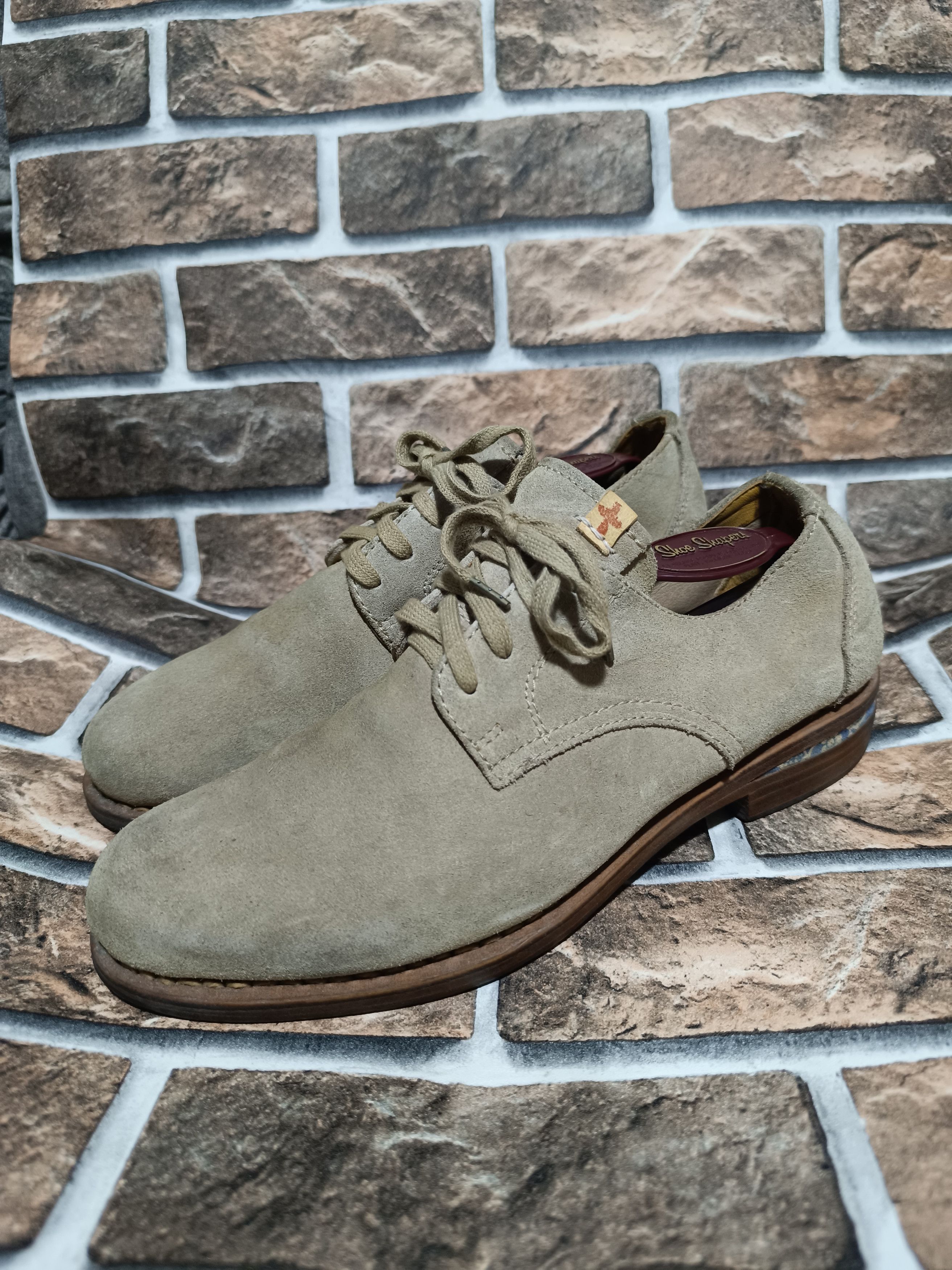 Visvim Calloway folk suede derby Size US 8.5 / EU 41-42 - 1 Thumbnail