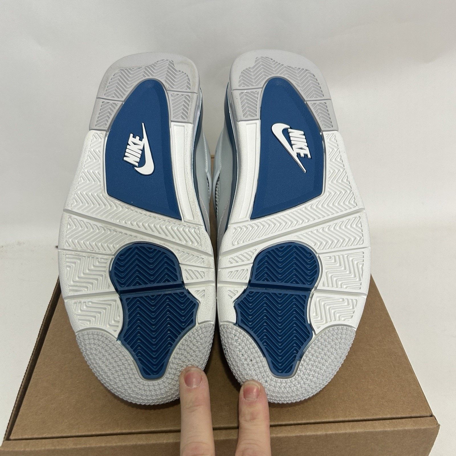 Jordan Brand Nike Air Jordan 4 Retro OG “Military Blue” FV5029-141 Size US 11 / EU 44 - 5 Thumbnail
