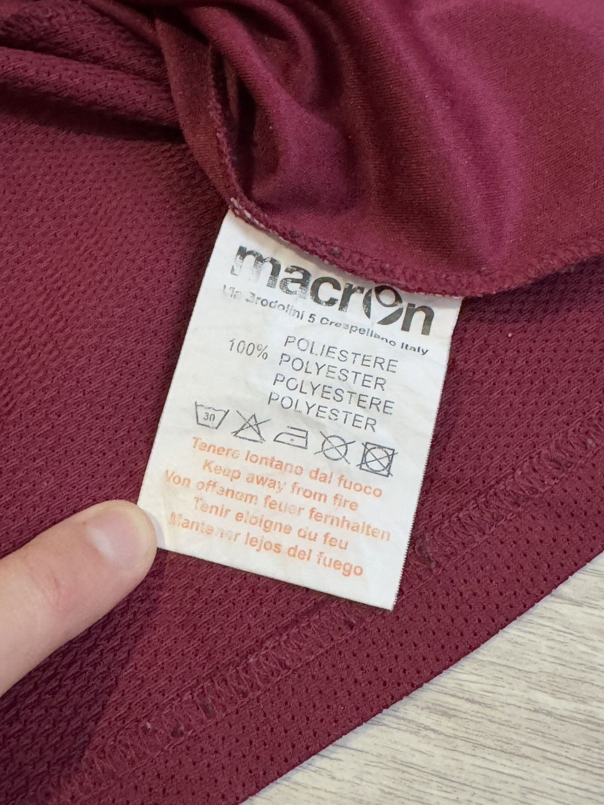 Vintage 🔷Vintage Macron West Ham United 2010/11 Soccer jersey🔷 Size US XL / EU 56 / 4 - 5 Thumbnail
