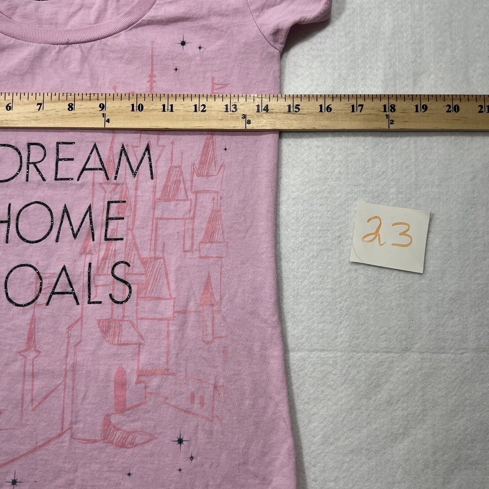 Disney Disney Parks Short Sleeve Dream Home Goals Graphic T Shirt Size XS / US 0-2 / IT 36-38 - 7 Thumbnail