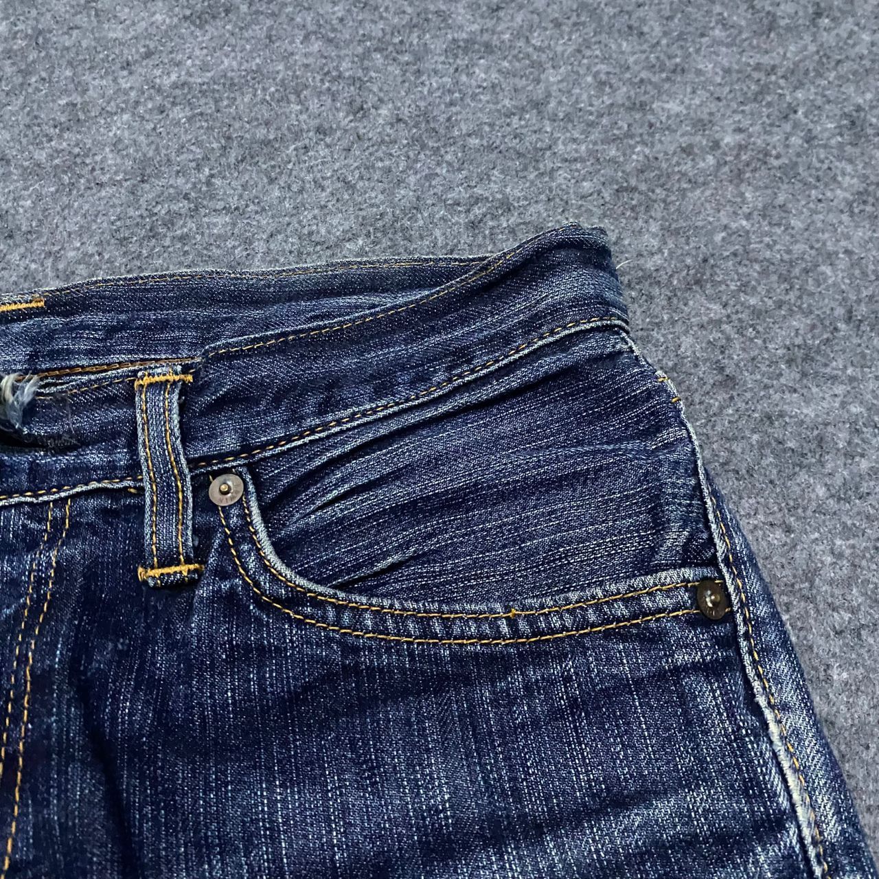 Edwin Vintage Edwin 500 VG Distressed Bootcut Denim Size US 30 / EU 46 - 5 Thumbnail