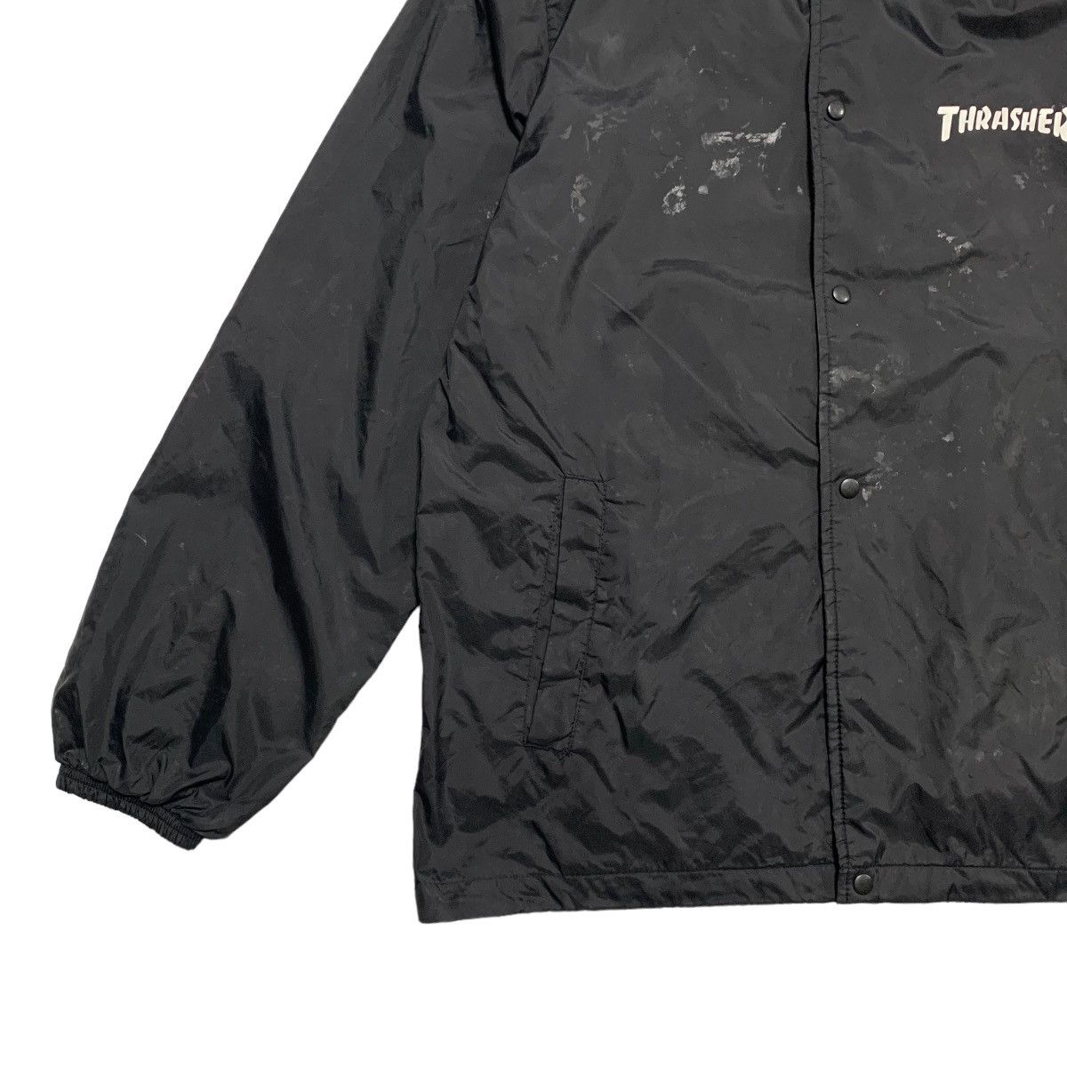Thrasher Thrasher Skateboard Magazine Big Logo Nylon Jacket Size US M / EU 48-50 / 2 - 7 Thumbnail