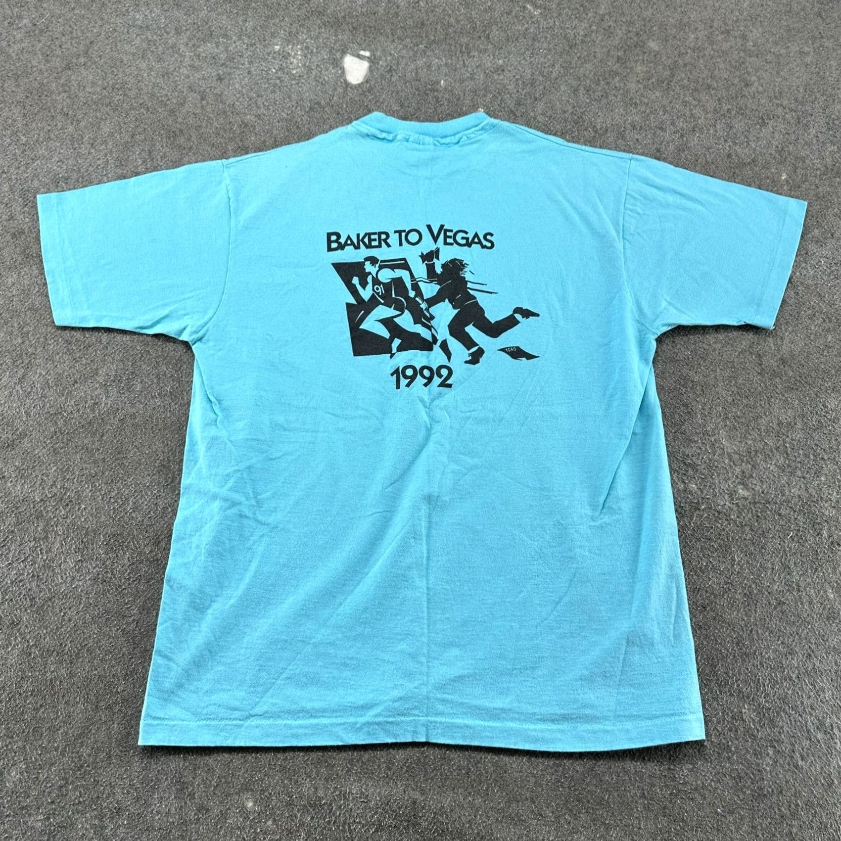 Anvil VINTAGE Anvil Shirt Mens XL Blue 90s Cartoon USA Short Sleeve Crew Neck T-Shirt Size US XL / EU 56 / 4 - 6 Thumbnail