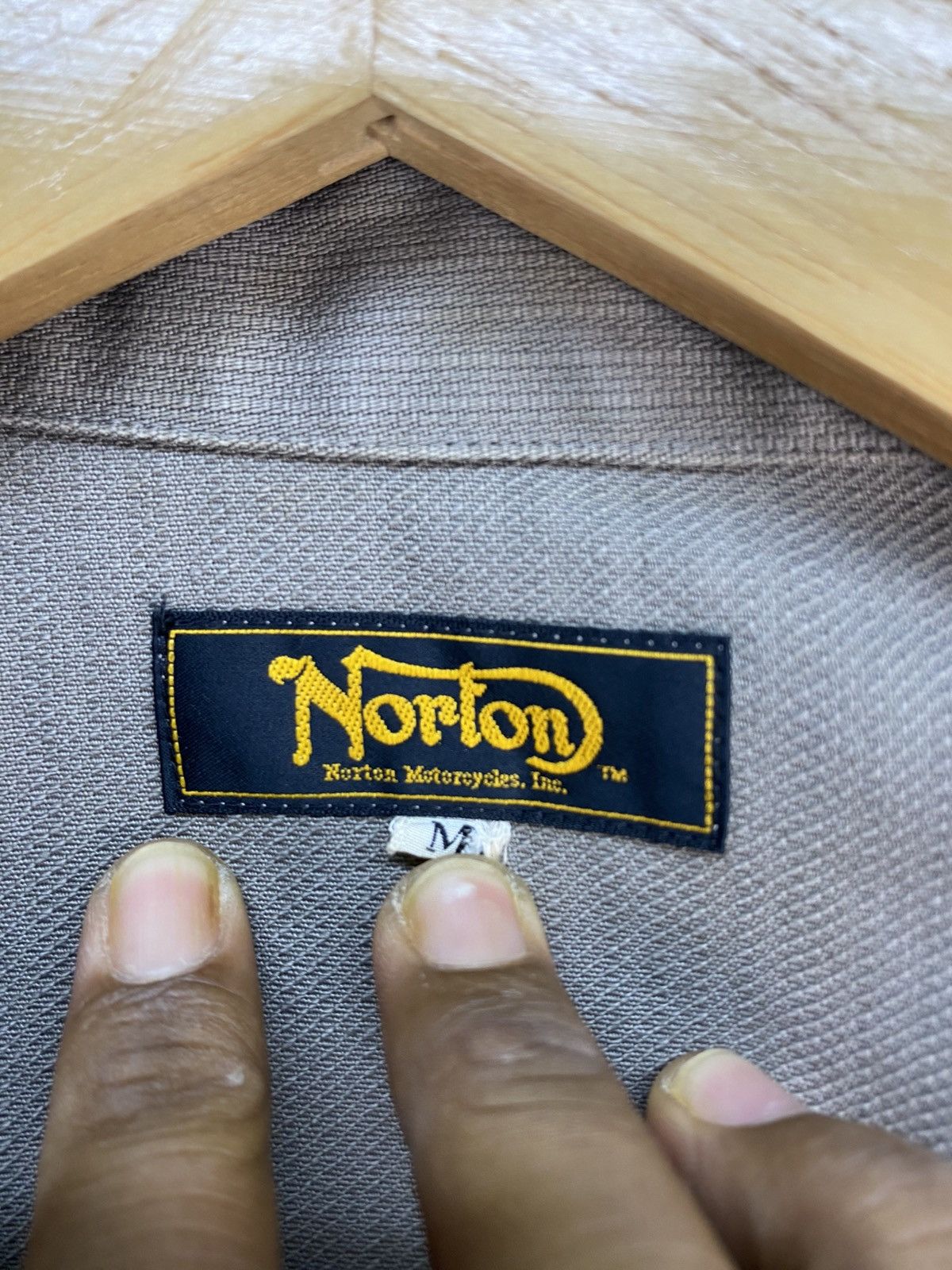 Norton Vintage Norton Motorcycle Jacket Size US M / EU 48-50 / 2 - 8 Thumbnail