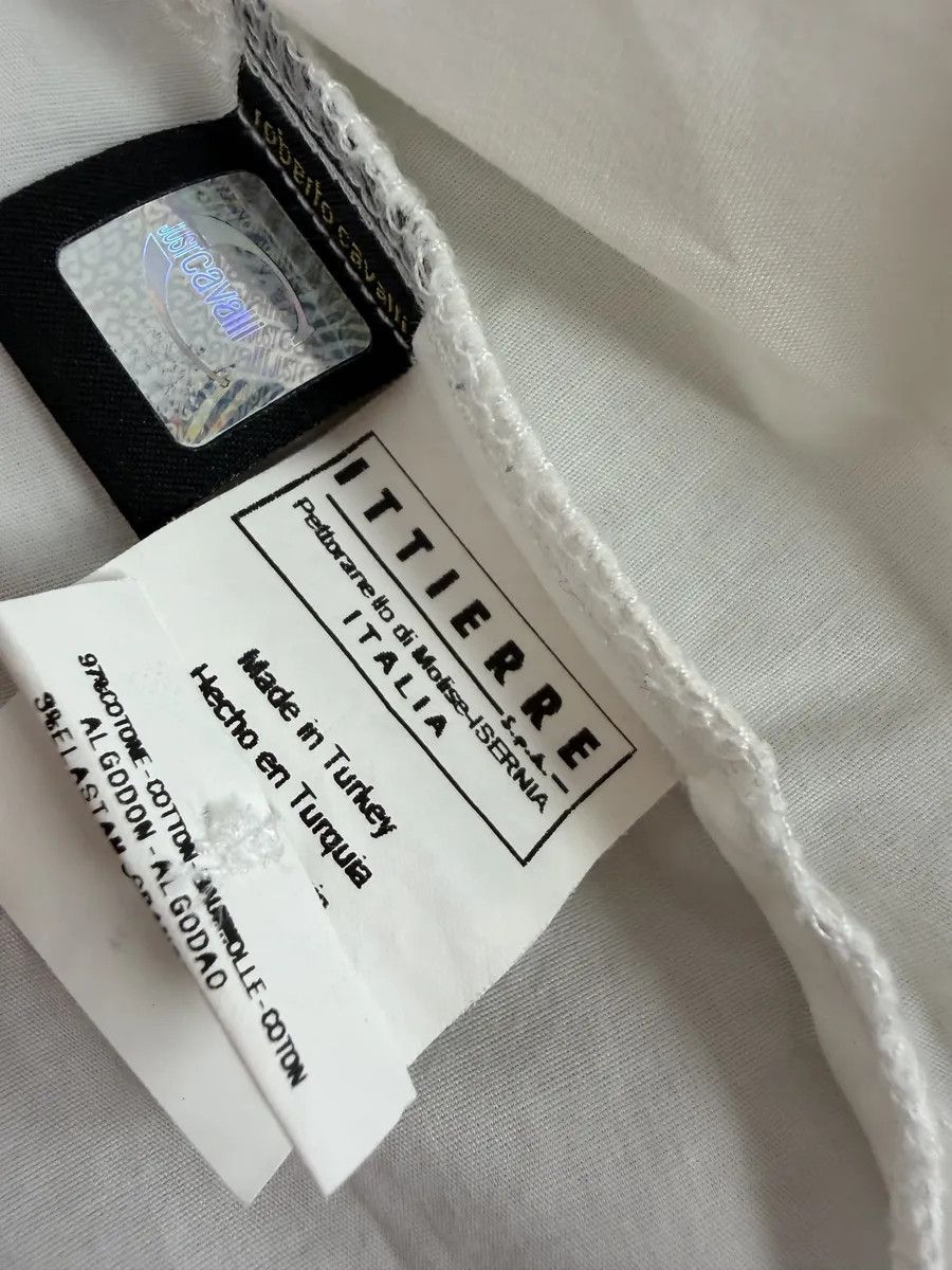 Just Cavalli AW2008 Cavalli Duke White Shirt Size US S / EU 44-46 / 1 - 7 Thumbnail