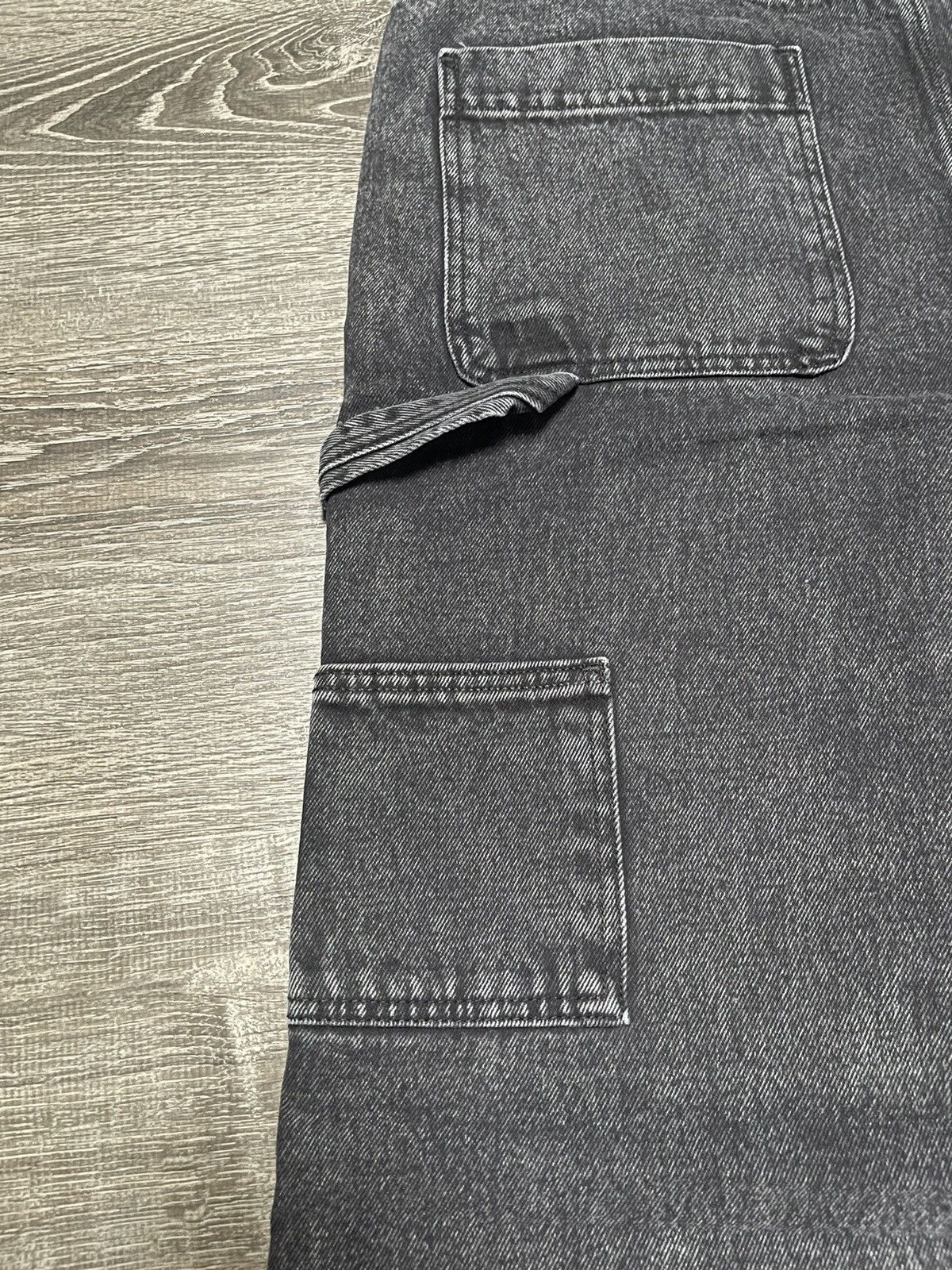 Carhartt × Vintage × basketcase gallery BDG Carhartt Style Jeans Black Carpenter Double Knees Size US 37 - 6 Thumbnail