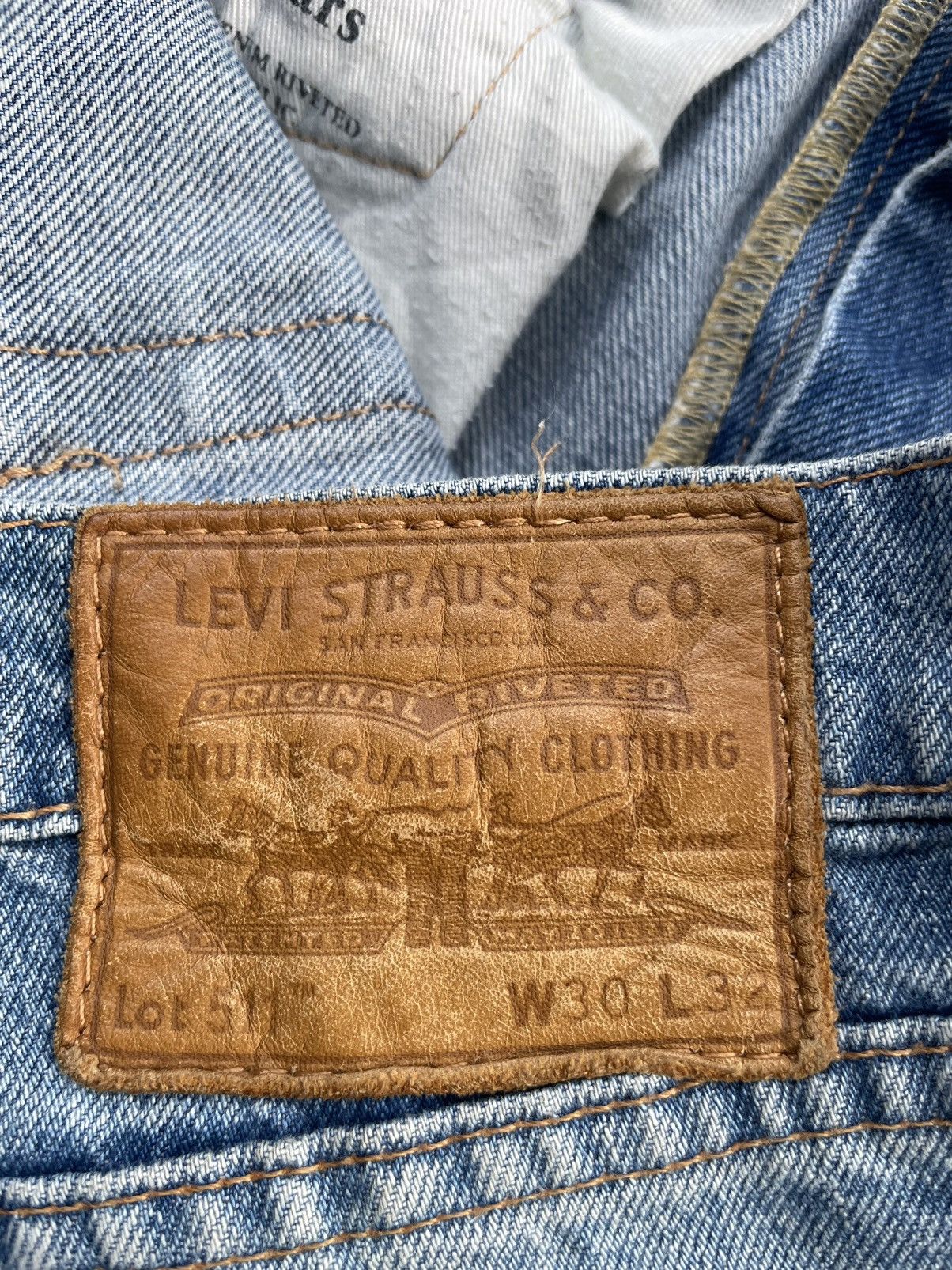 If Six Was Nine × Levi's Levis 511 E Distresed Denim Size US 32 / EU 48 - 12 Thumbnail